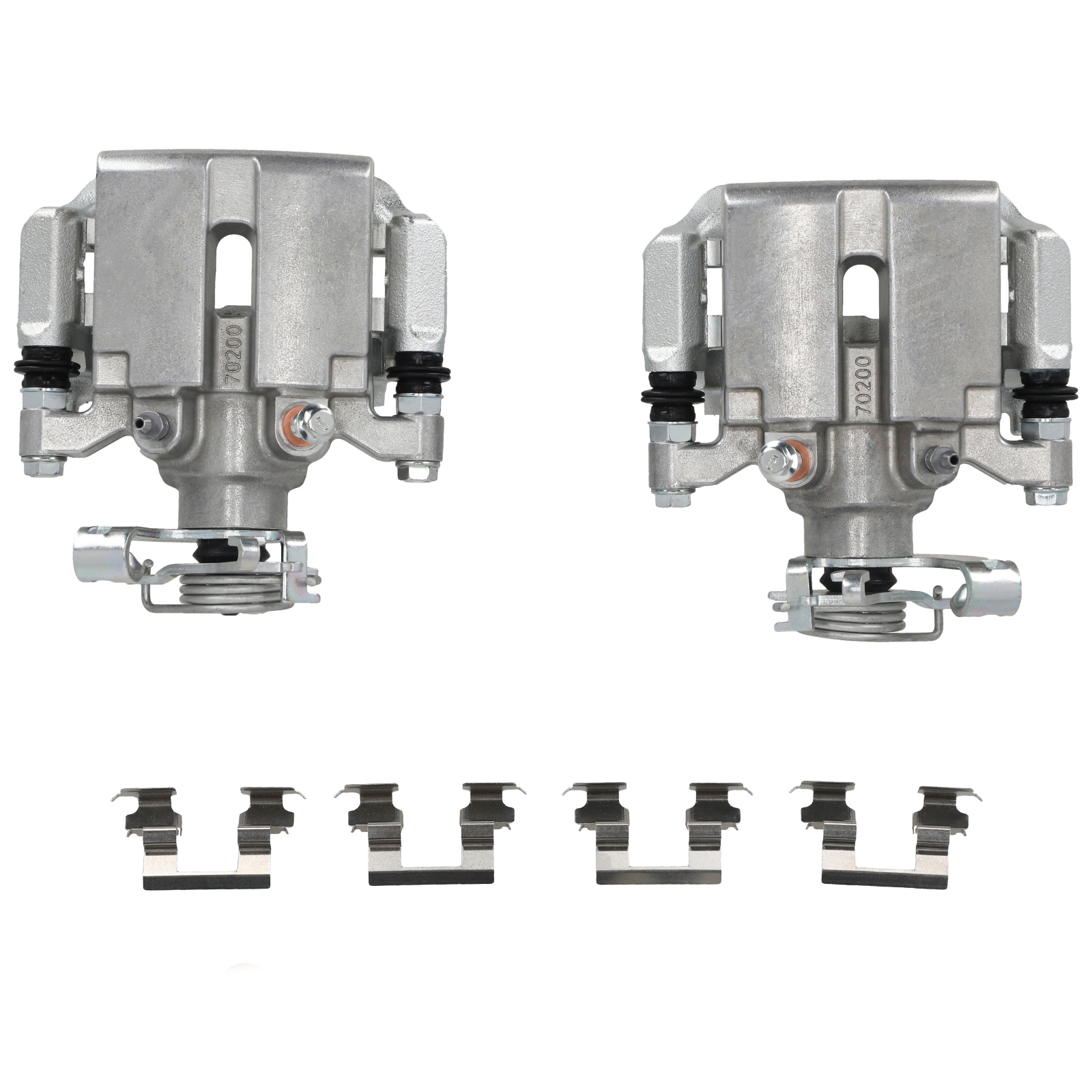 Rear Disc Brake Caliper Set for Pontiac G5 2007-2009 Saturn Ion 2004-2009