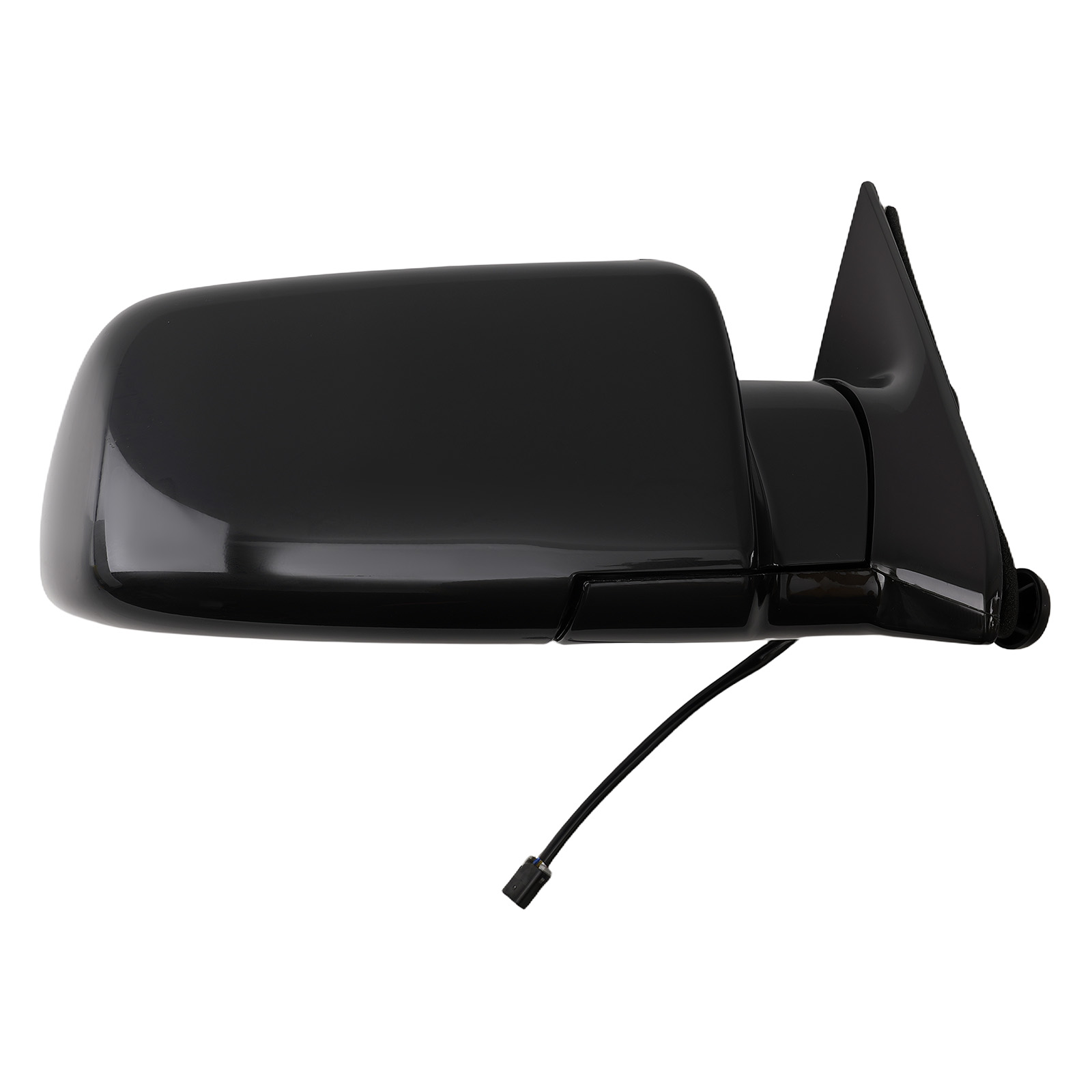 Passenger Mirror for GMC K1500/K2500 1988-1998 Power Heated Black 1010131