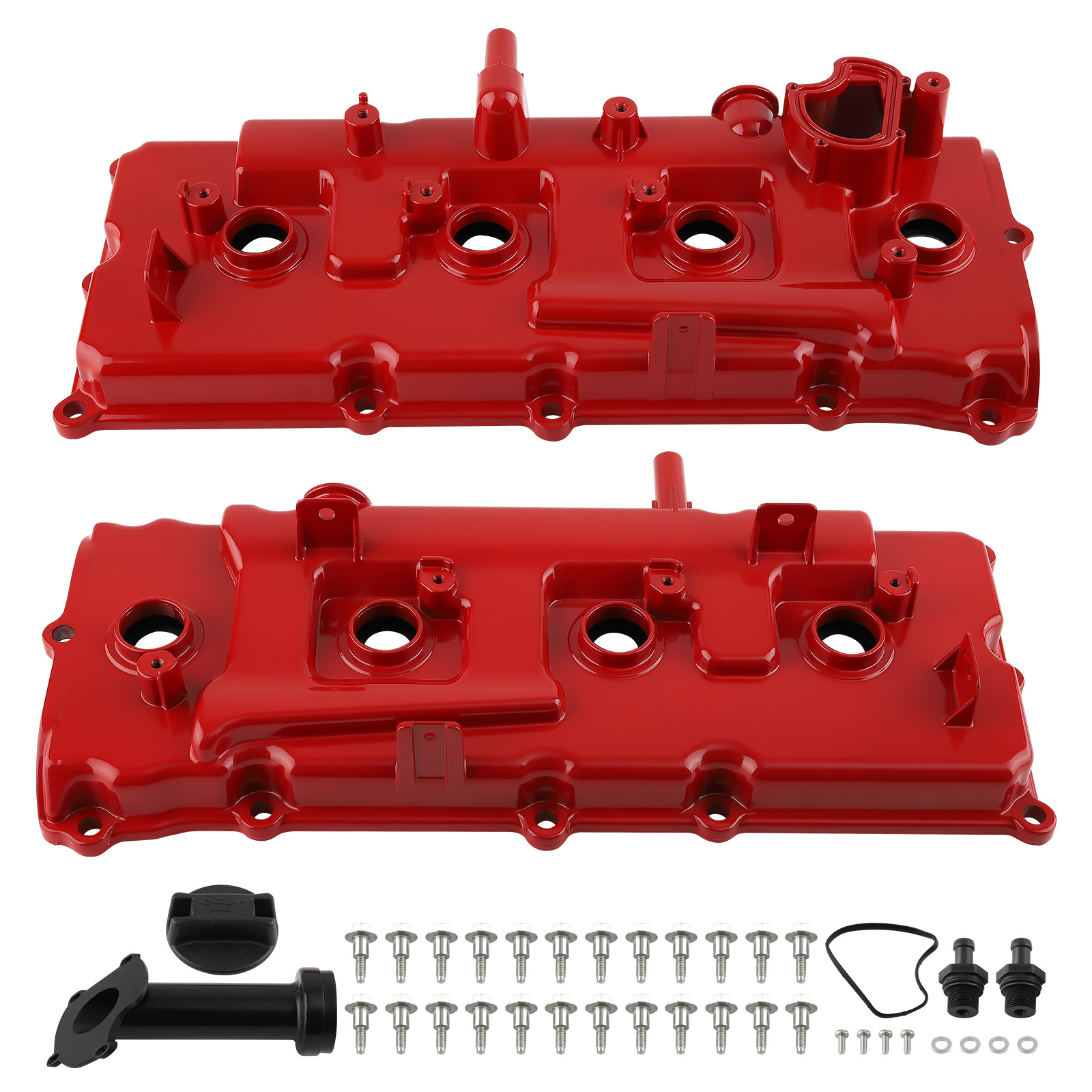 LH + RH Engine Valve Cover For Infiniti QX56 04-06 Titan 04-07 5.6L 13264-ZE00A