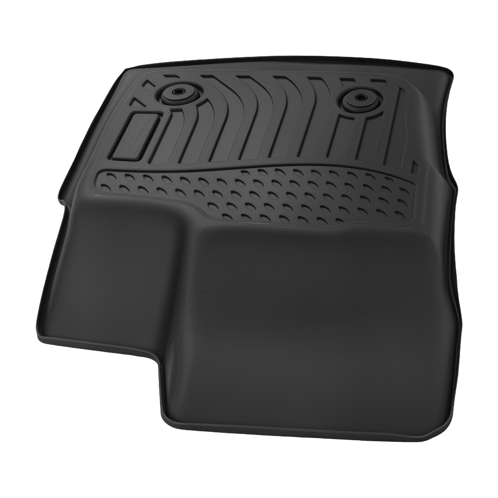 Black Carpet Floor Mats for Ford Fusion 2017-2020 TPE All-Weather Car Carpet