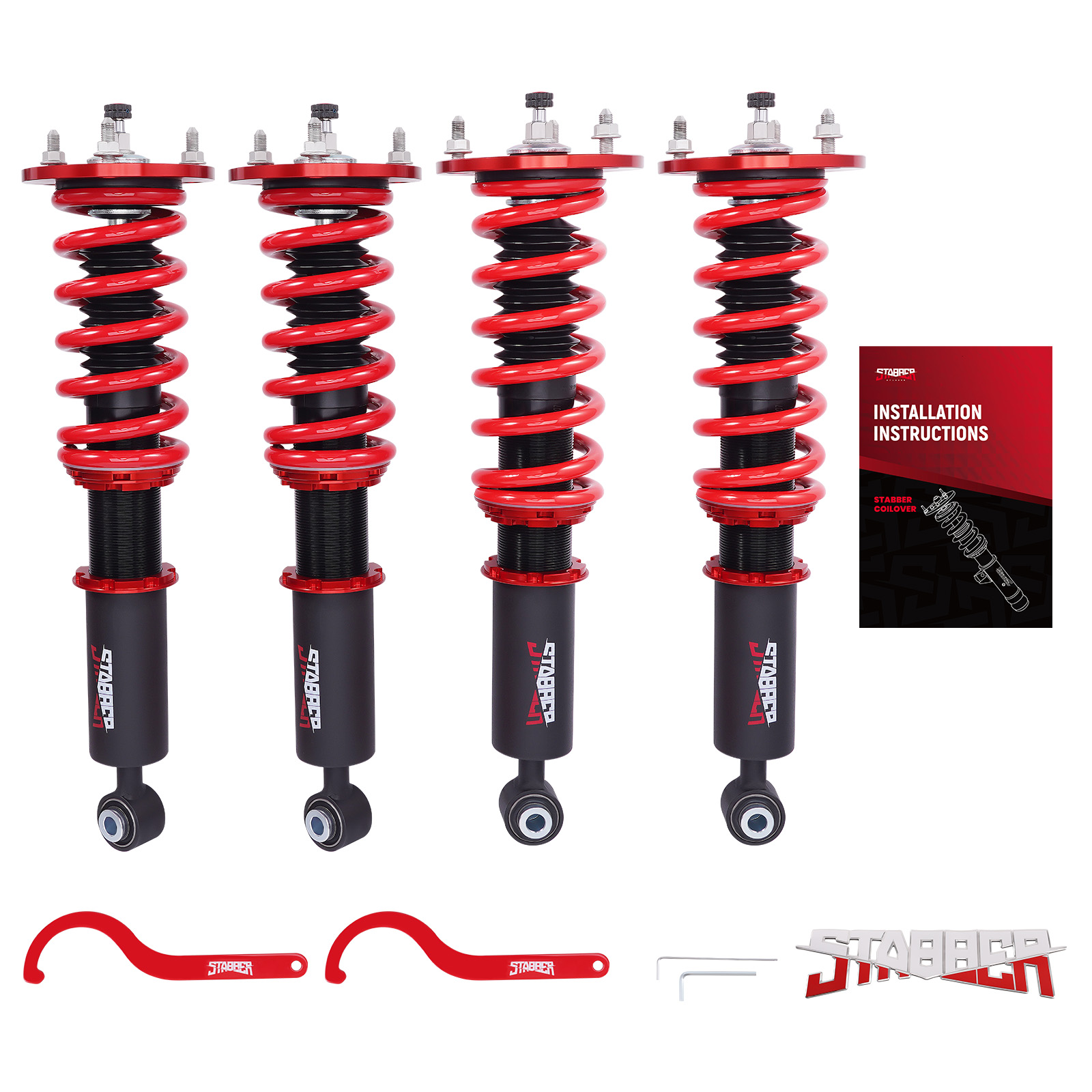 STABBER Coilovers 24 Level Fully Adjustable for Lexus LS400 90-94(UCF10)