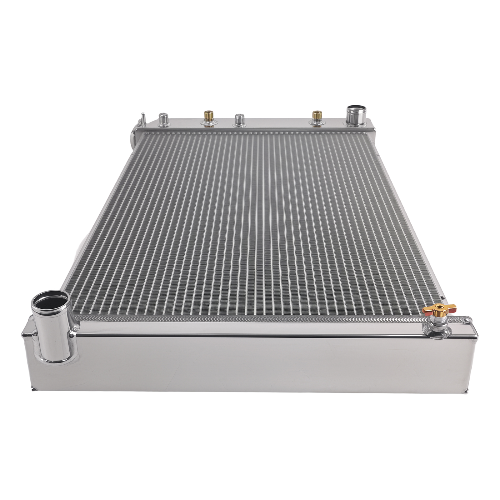 4 Row Aluminum Radiator for Cadillac Seville 5.7L V8 1976-1979 CU162 Cross Flow