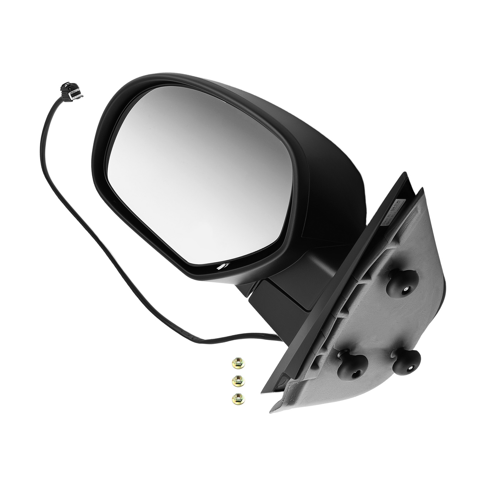 DriverSide View Mirror for GMC Sierra 2500HD 2007-2014 Heated 12800877L Black