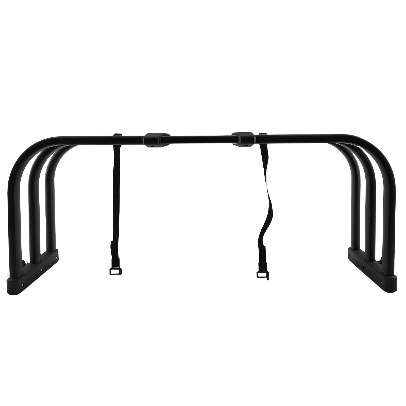 Adjustable Bed Extender for Pickup Truck 49-61in Aluminum Black 180° Flip