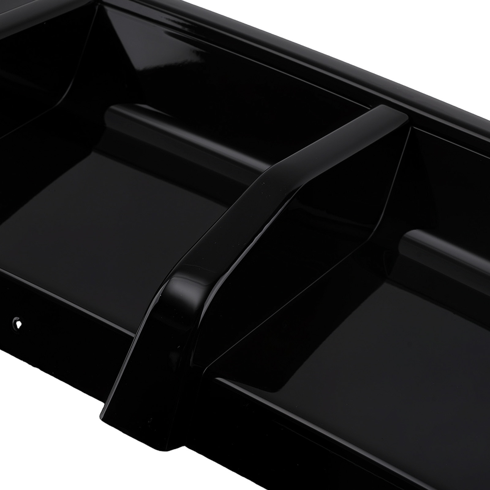 Black PP Extension Kit for BMW E82 125i 135i M Sport 2007-13 Rear Lower