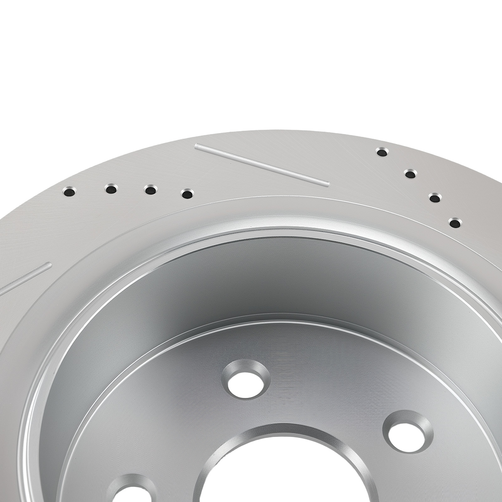 Rear 13.86inch Drilled Brake Rotors Kit w/pads for Dodge Durango 2004-09 S-53006