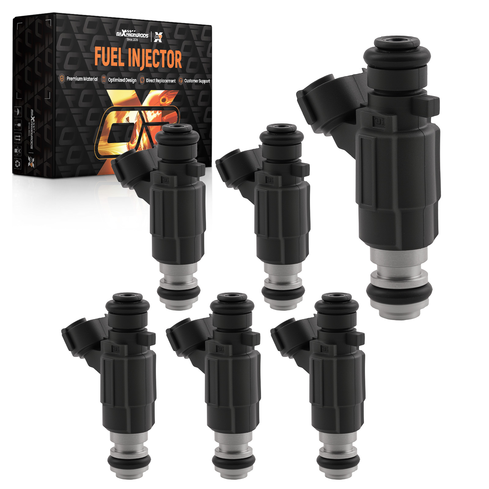 6x Gas Fuel Injectors for Nissan Altima Maxima 3.5L V6 2008-2014 FBJC100