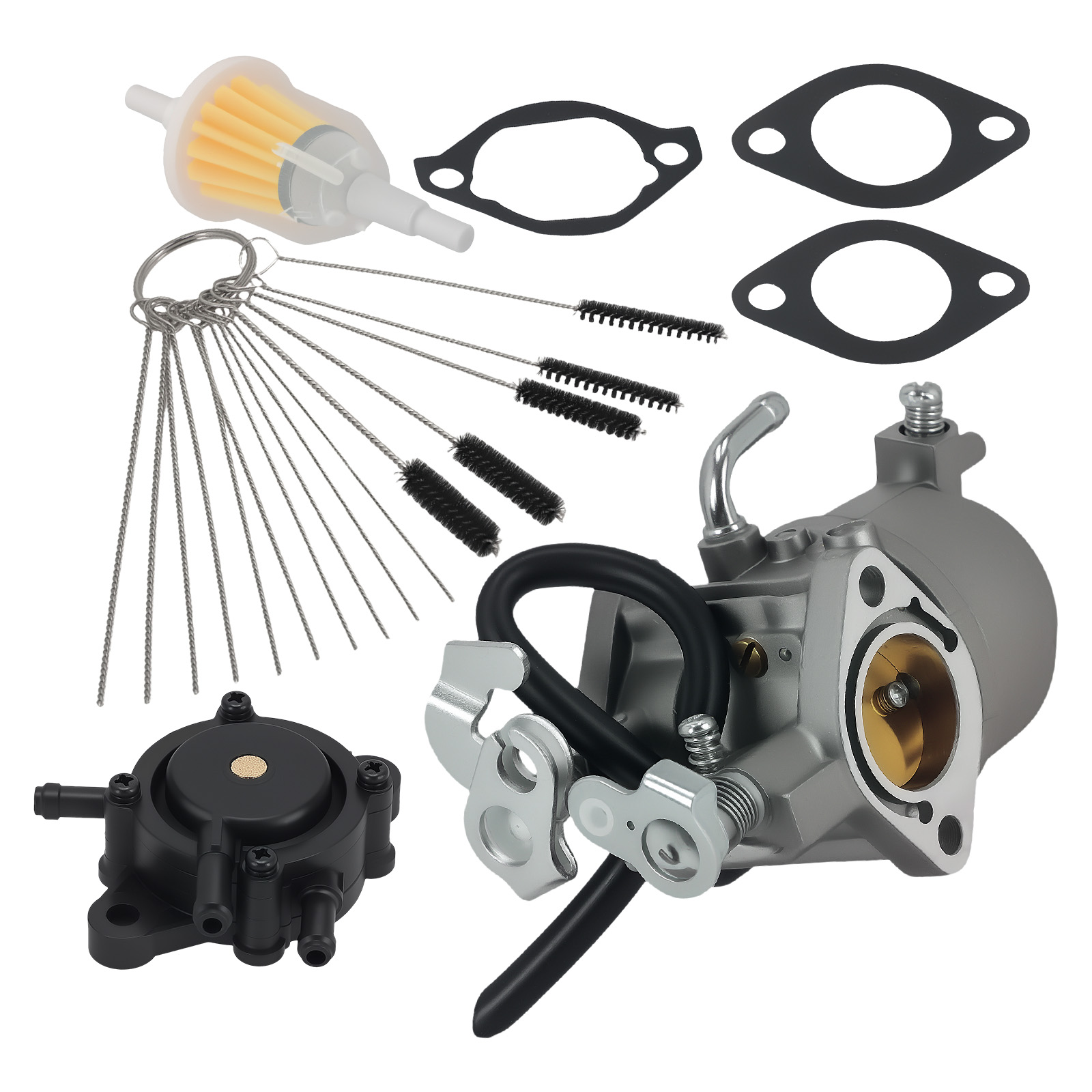Carburetor for Kawasaki Mule 600 610 KAF400 11061-7026 15003-2933 Full Set