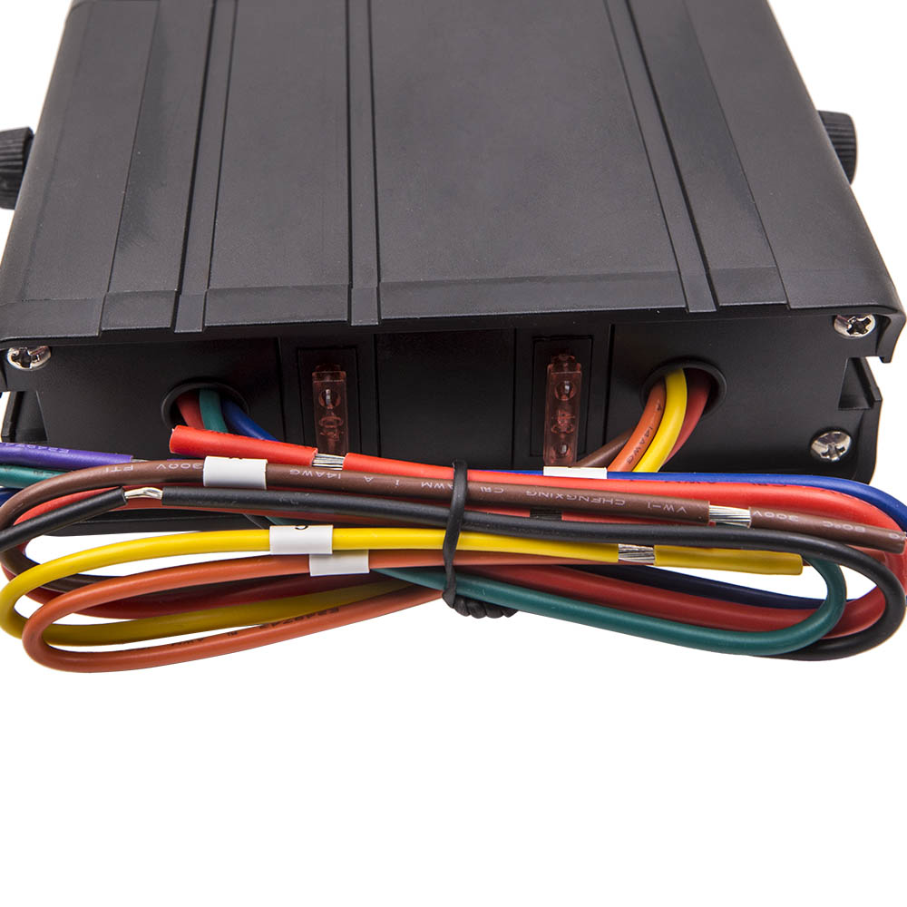 Car Marine Boat 80A Rocker Switch Box 6-Gang Rocker Switch Panel