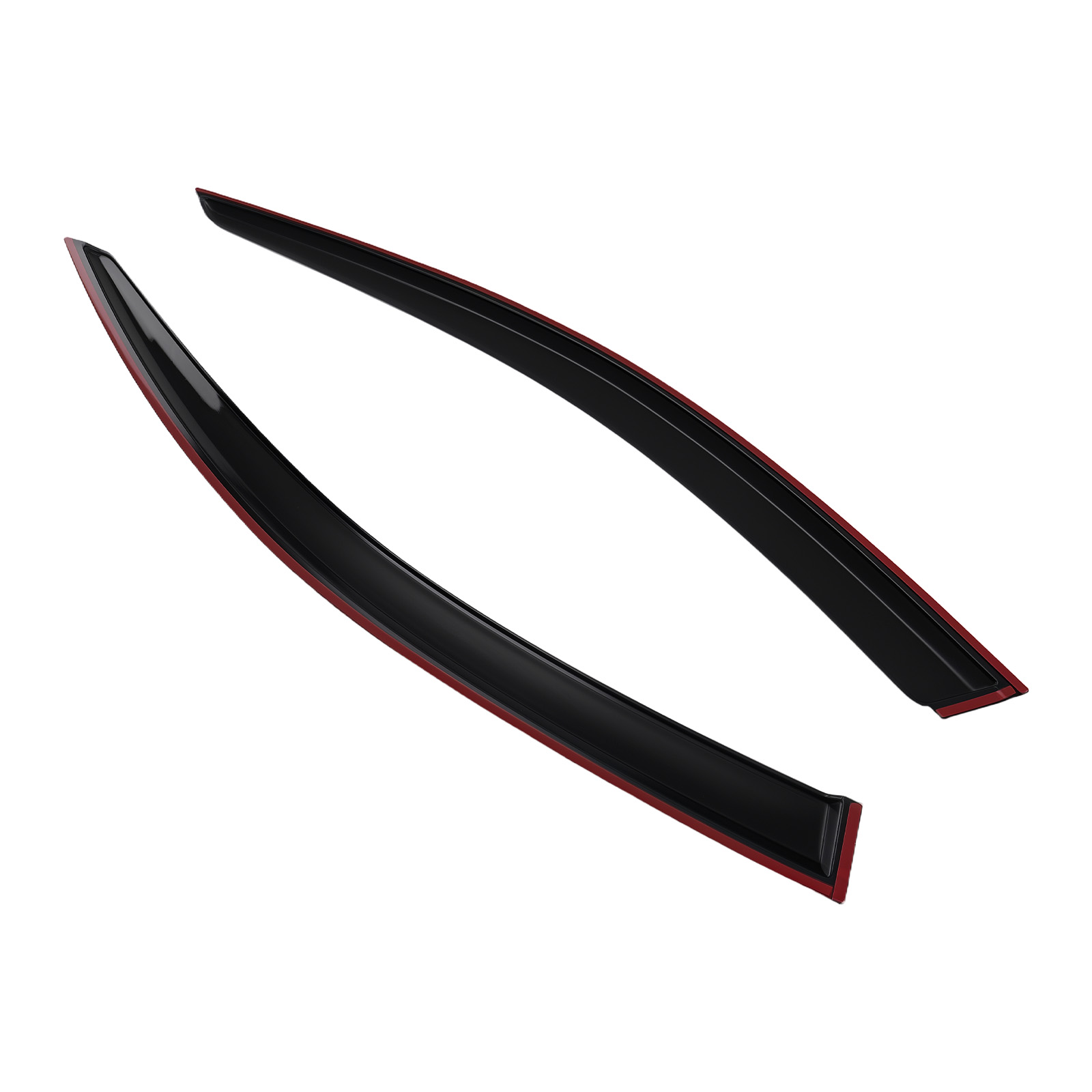 Window Visors Rain Guards Deflectors for Hyundai Elantra 2021-2024 Black Tinted