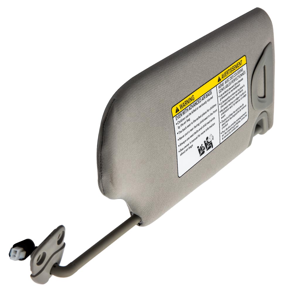 Front Left Sun Shade for Nissan Altima 13-18 96401 3TA2A Gray with Mirror