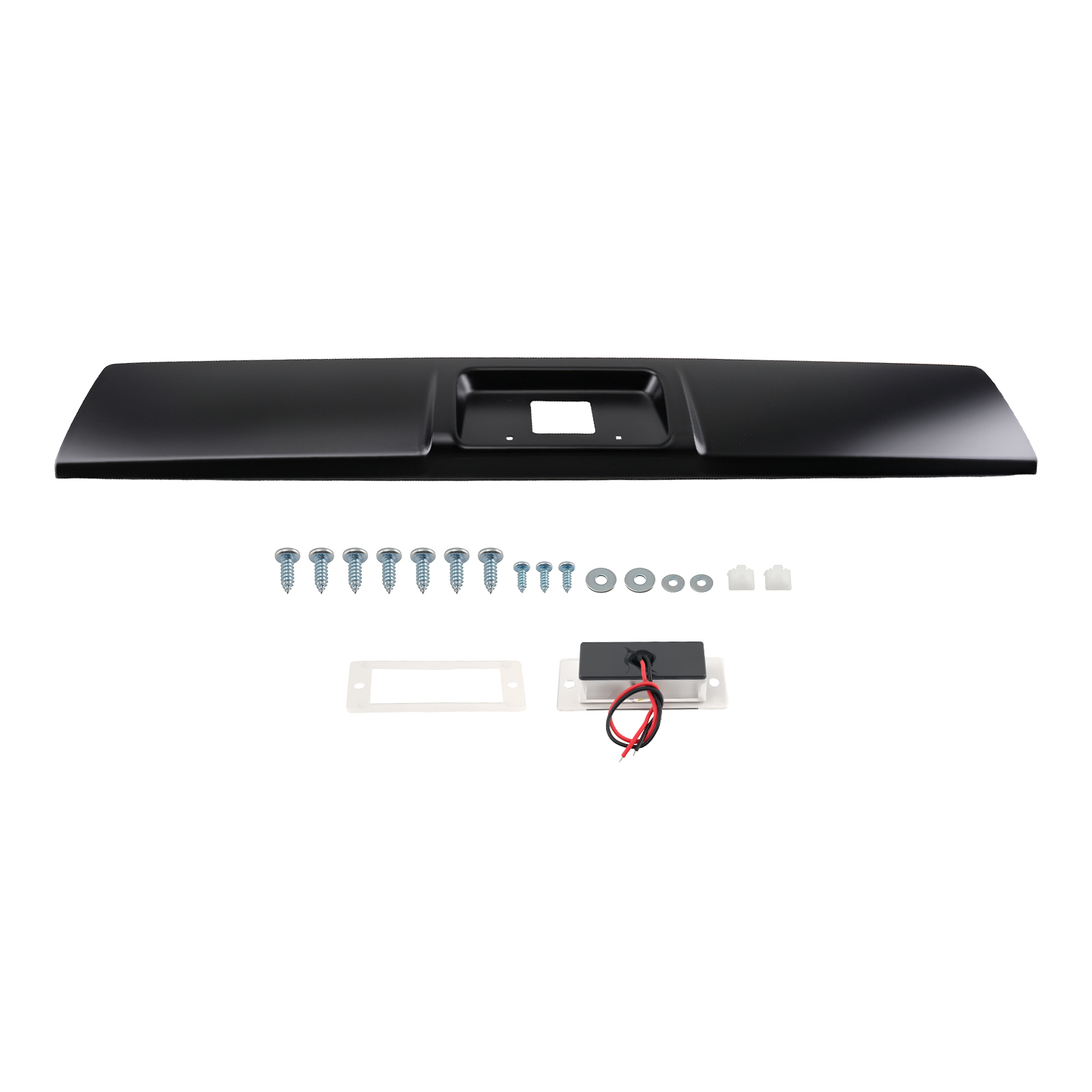 Black Steel Rear Roll Pan for Ram 1500 2002-2008 Primed Screw-On