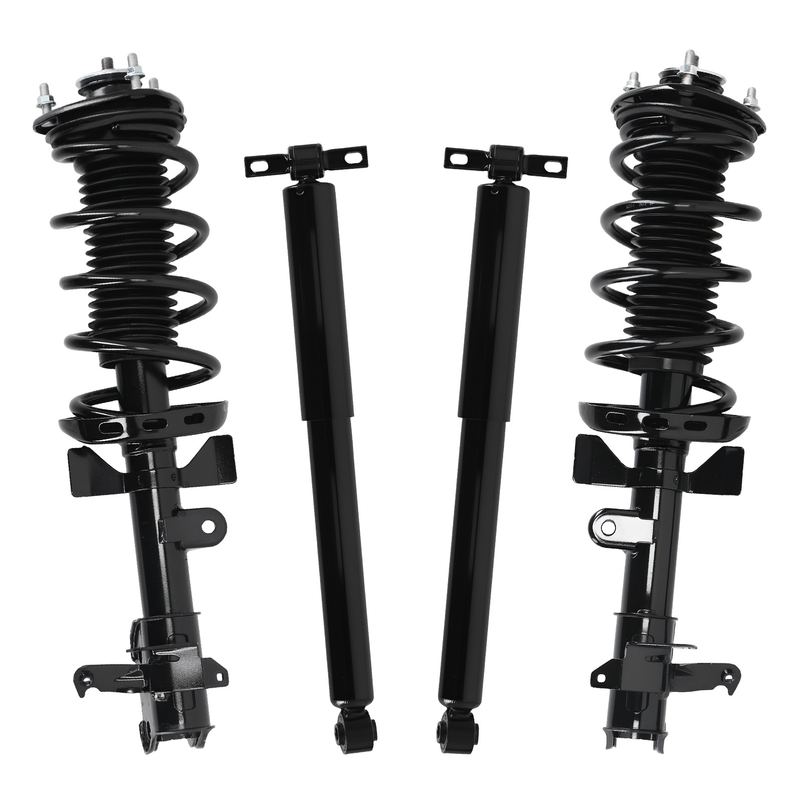 4X Front Rear Strut Shock Absorber Assembly For 2011-2012 Honda Odyssey 3.5L