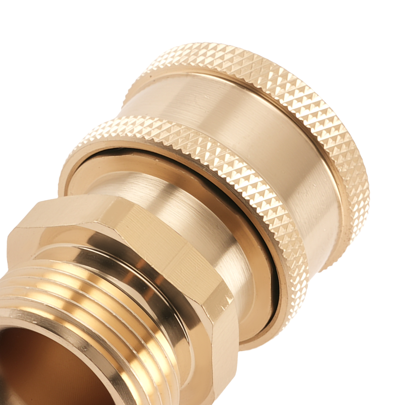 2 Set M22-14mm to 3/8'' Quick Connect Pressure Washer Adapter M22 Swivel 5000PSI