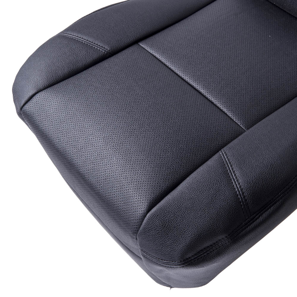 Driver Side Bottom Leather Seat Cover for Escalade ESV EXT AWD 2WD 2007-10 Black