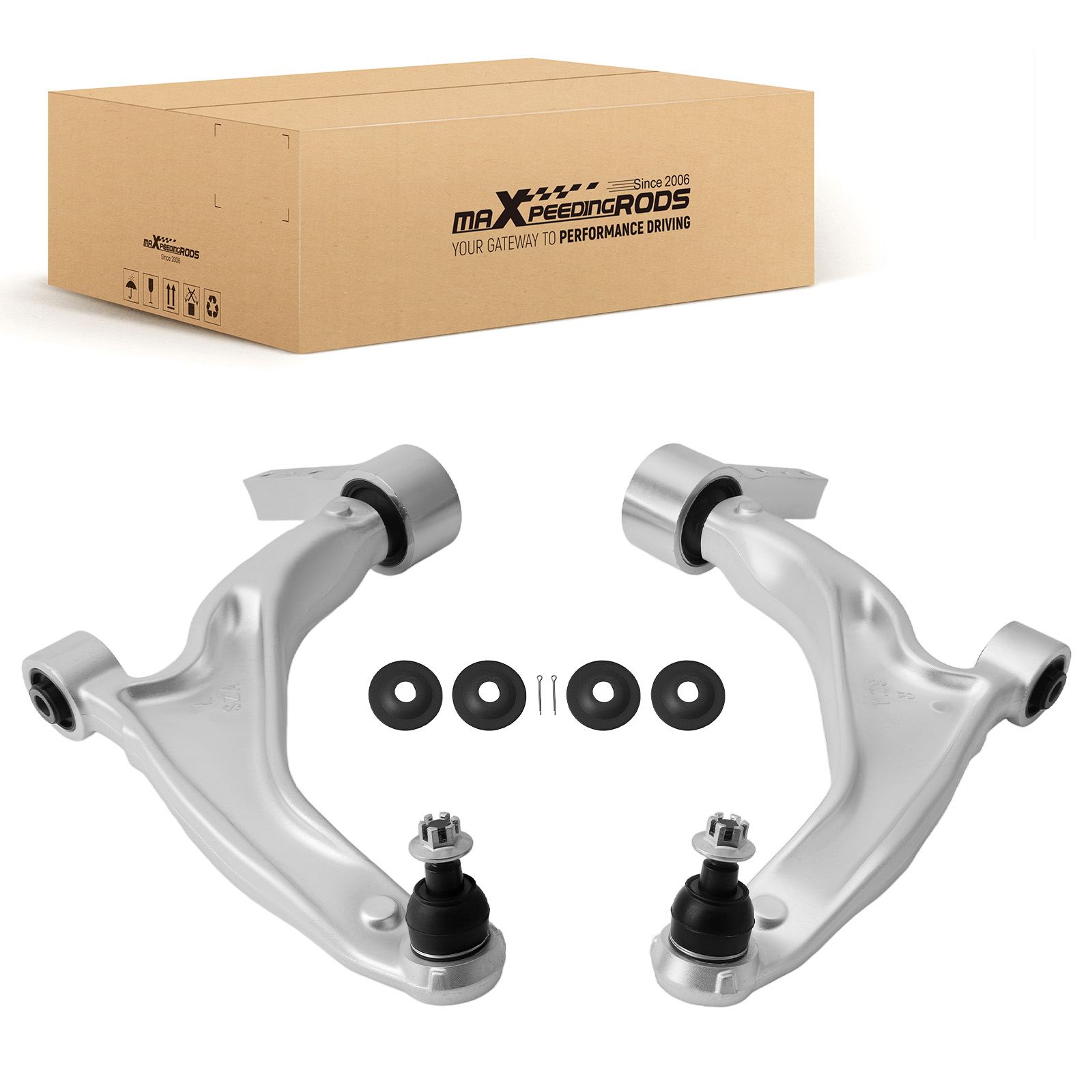 Front Lower Control Arms Left & Right for 2009 - 15 Honda Pilot LX EX-L 3.5L