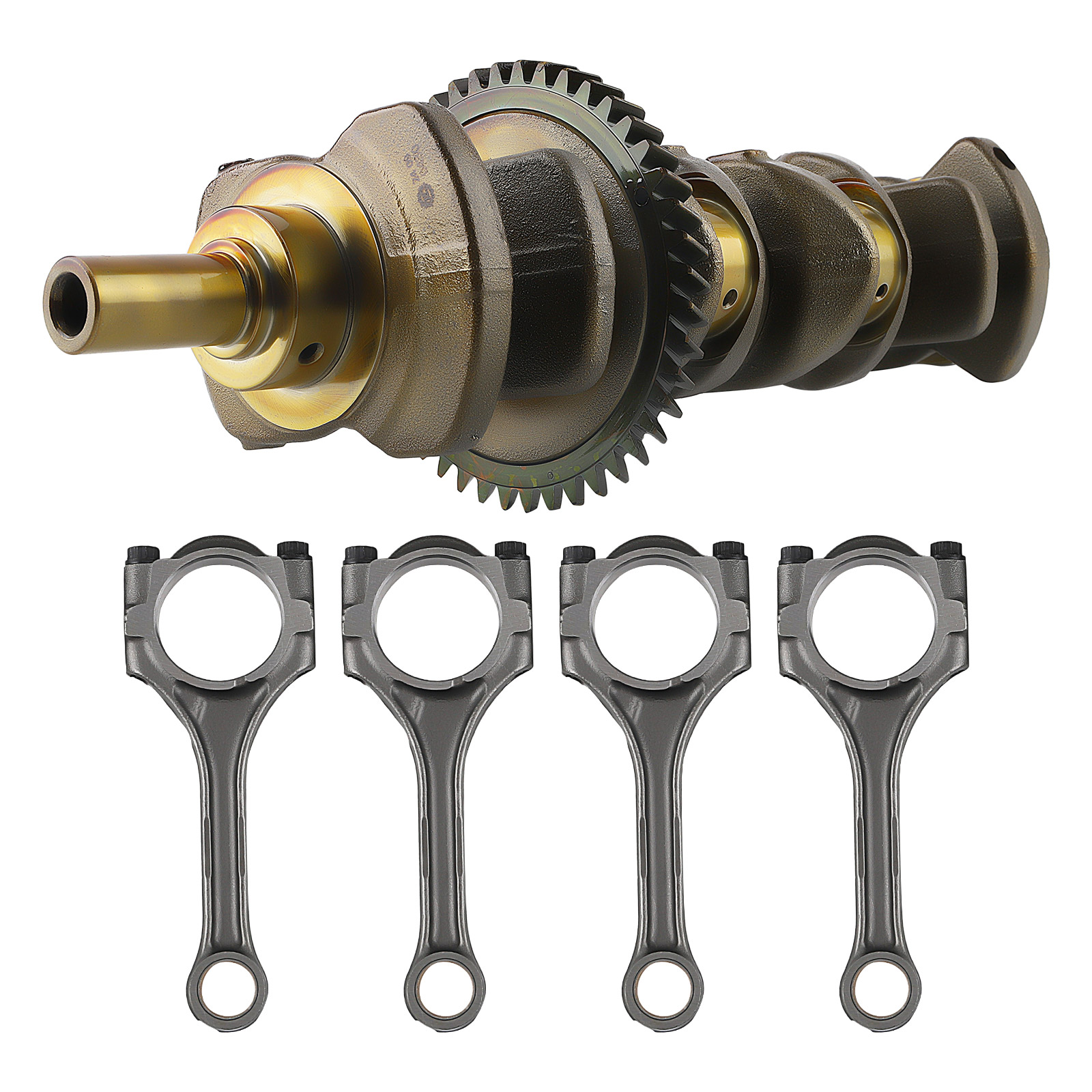 Crankshafts & Connecting Rods Kit for Toyota Matrix S Corolla XRS 2AZ-FE 2.4L