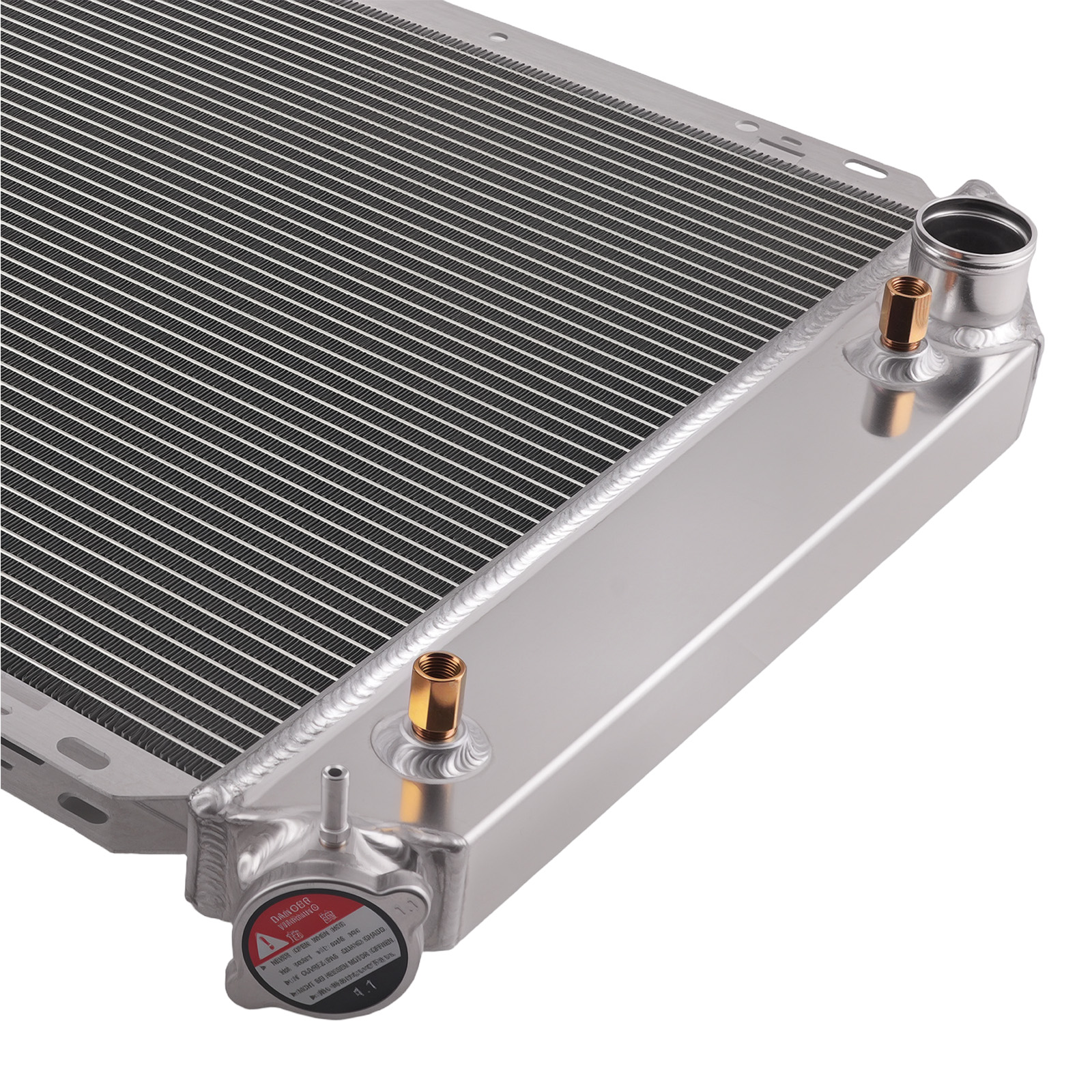 Aluminum Core Radiator for Ford F150/F250/F350 1980-1984 CC561 AT Crossflow