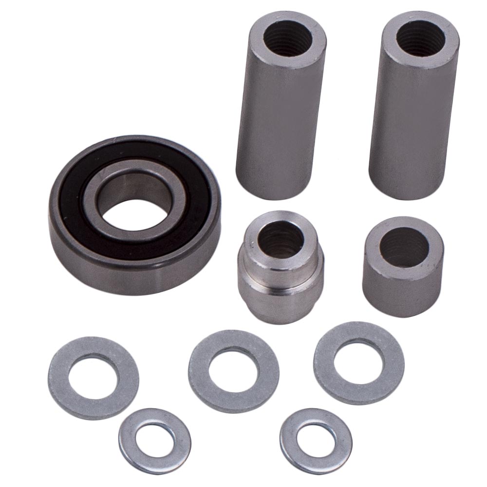 Low Engine Mount Alternator Power Steering Pump Bracket Kit For LS1 LSX LS6
