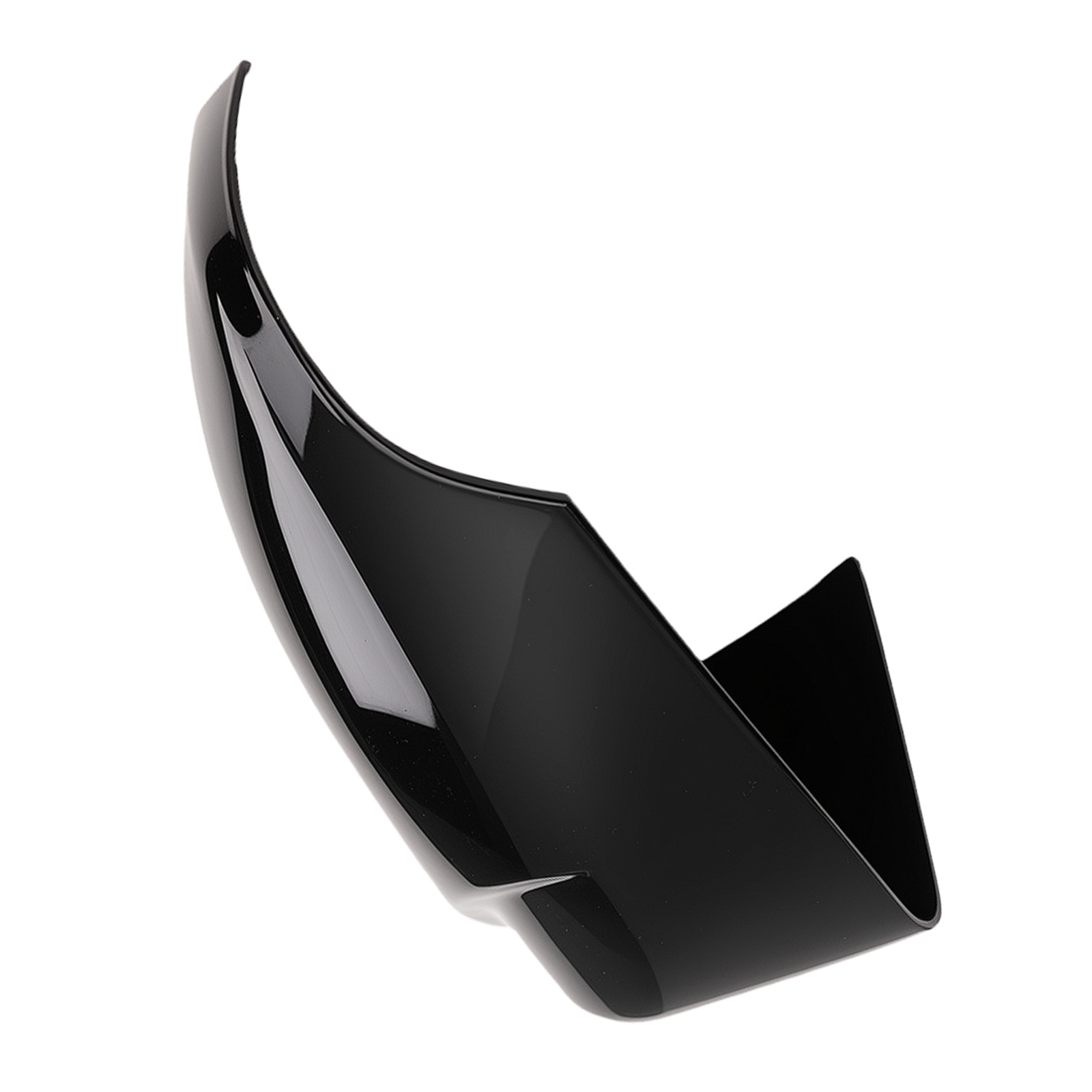 Door Mirror Cap Shield for Toyota Corolla/Levin 2014-18 Black ABS Plastic Front