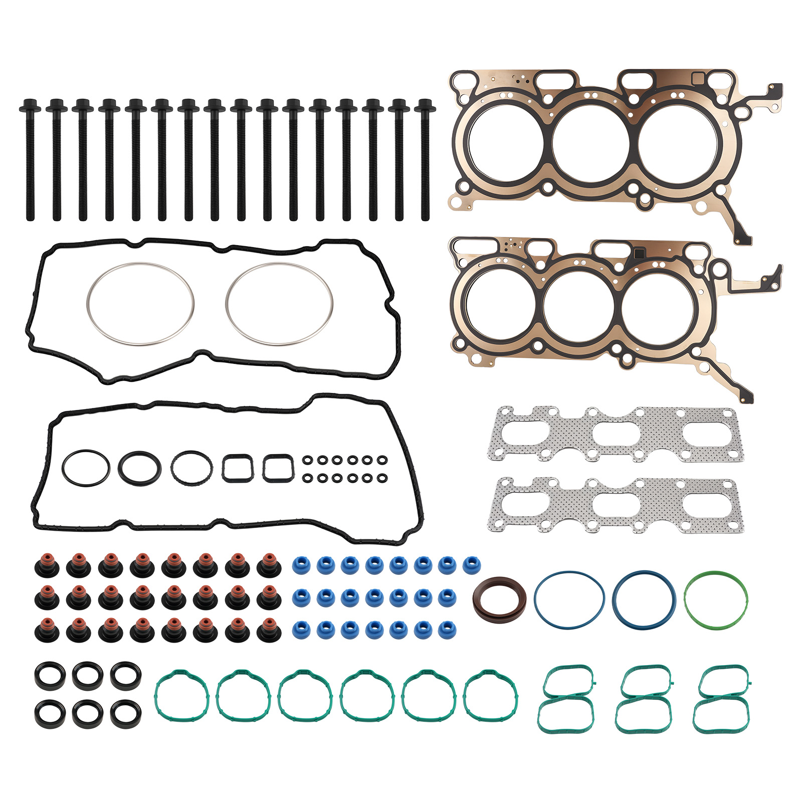 Front Head Gasket Bundle Kit for Ford Edge/MKZ 3.5L 2007-2012 ES71320
