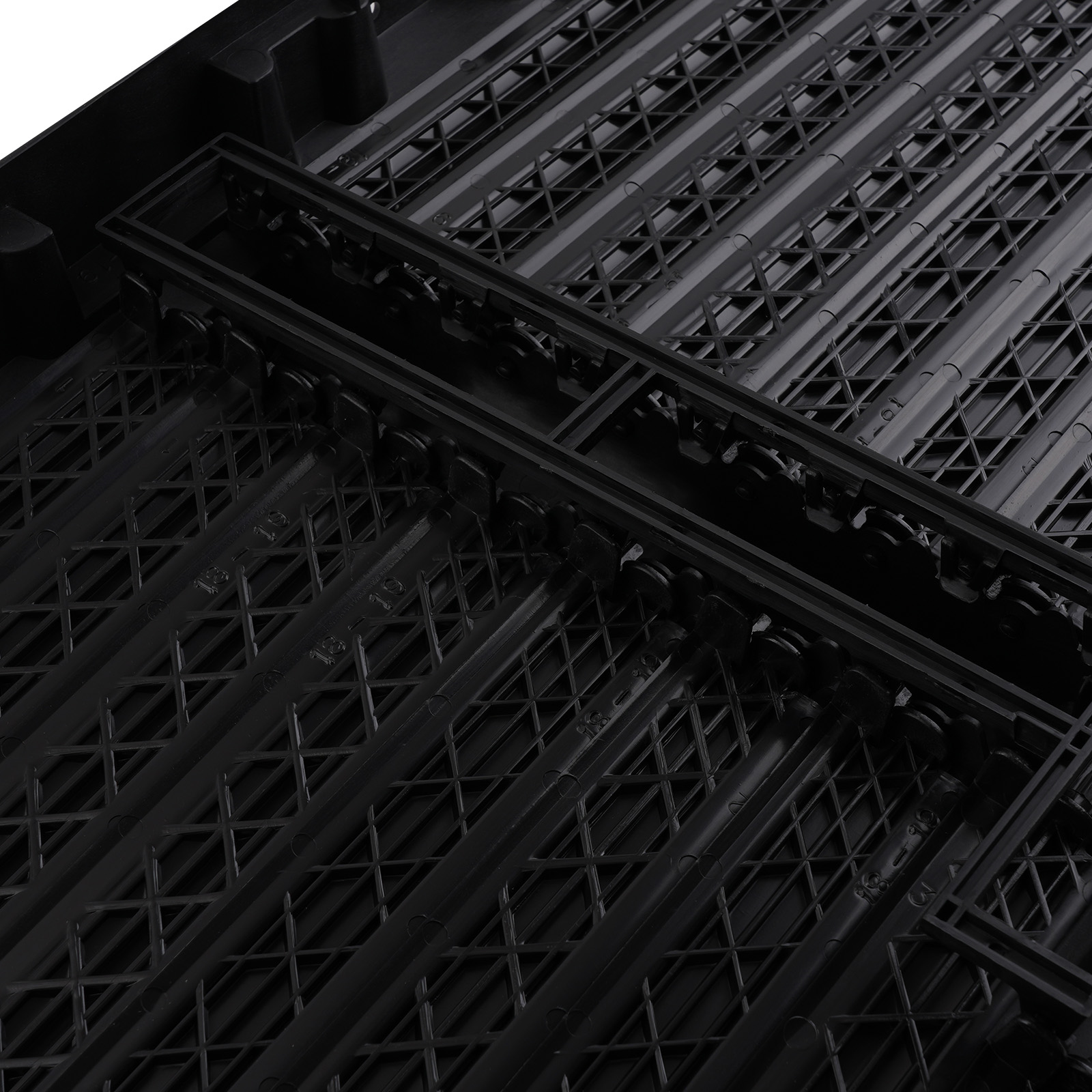 Front Upper Radiator Grille Air Shutter Control Assembly for Ford F150 18-2020