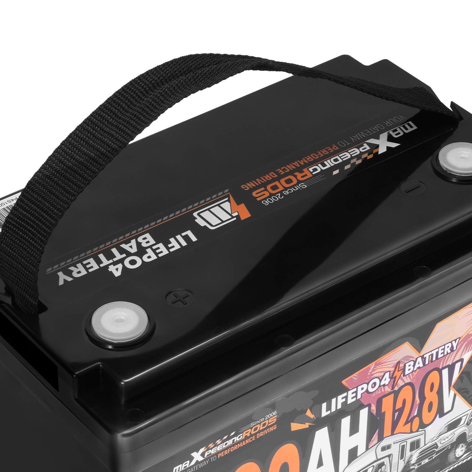 12V 100Ah LiFePO4 Battery for Marine Cold Weather Charging Protection, BMS