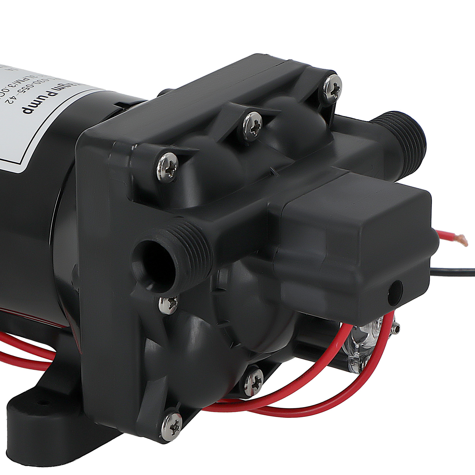 12V 3.0 Gpm RV Water Pump with Strainer For Camper 4008-101-A65 4008-101-E65