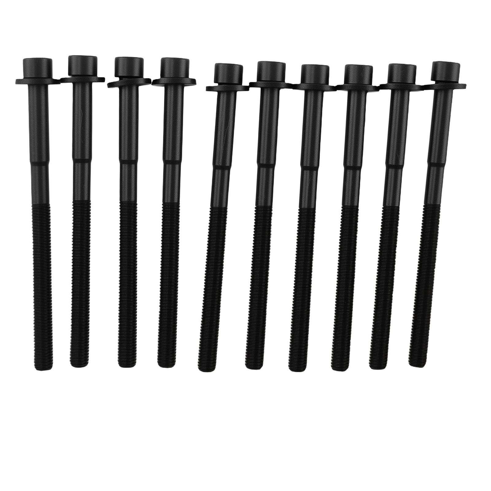 Black Head Bolts Kit for Hyundai Accent 1.6L L4 DOHC 2012-2019 235102B010