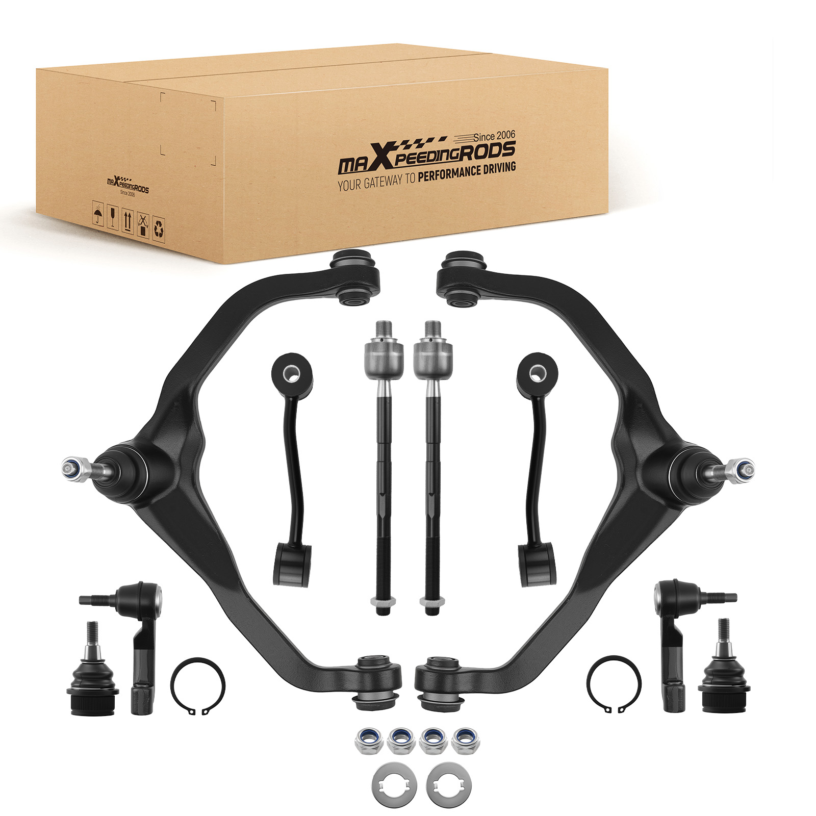 Front Suspension Kit Upper Control Arm for Dodge Nitro 07-11 Jeep Liberty 08-12