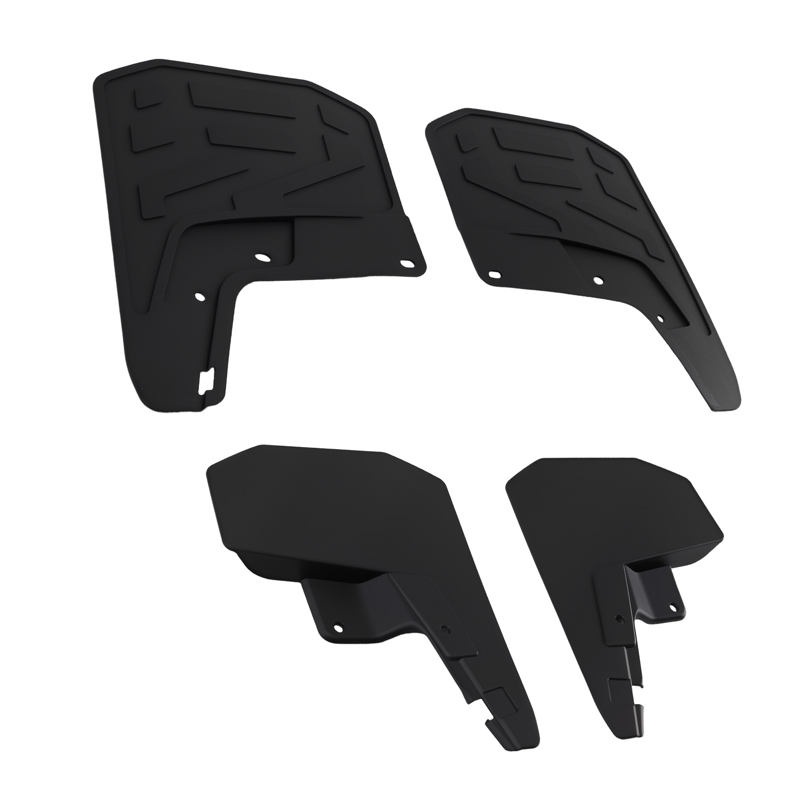 4PC Black Mud Flaps Front Rear for Chevrolet Colorado 2023-2024 Plastic