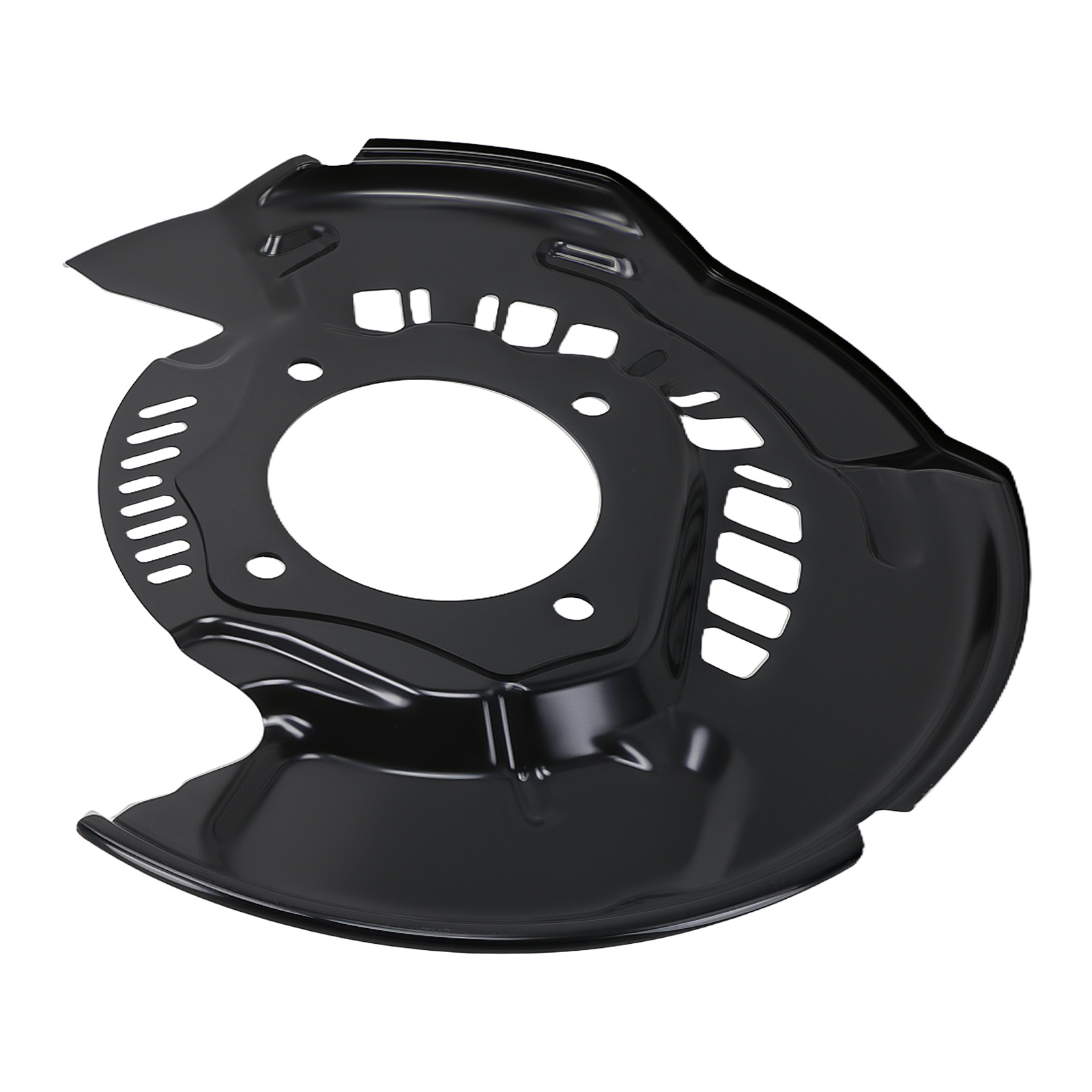 Brake Dust Shield Front Driver Passenger for Ford F-150 04-08 4L3Z2K004BA Black