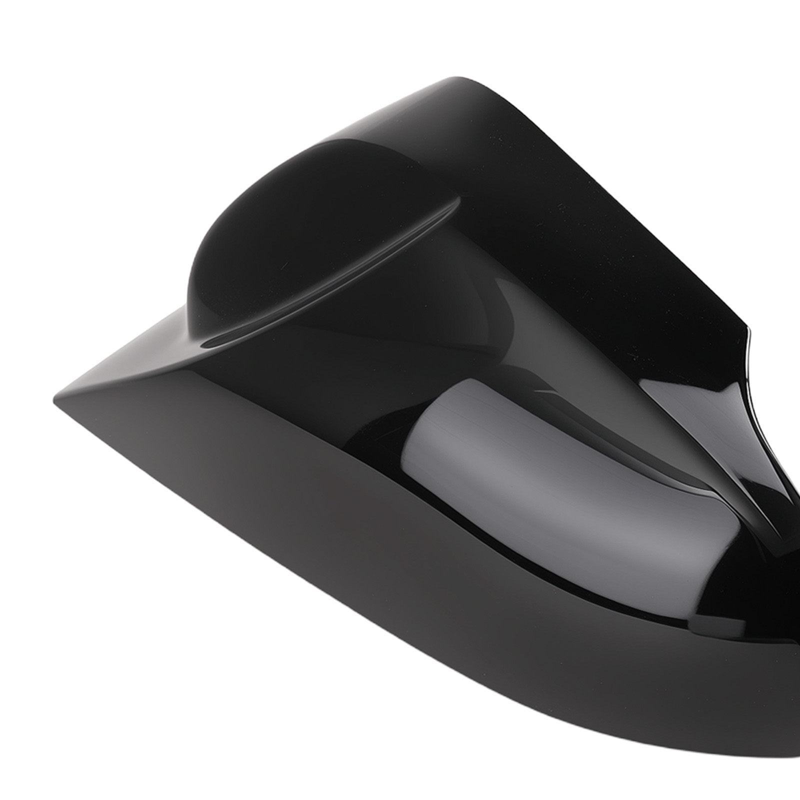 Door Mirror Cap Shield for Toyota Corolla/Levin 2014-18 Black ABS Plastic Front