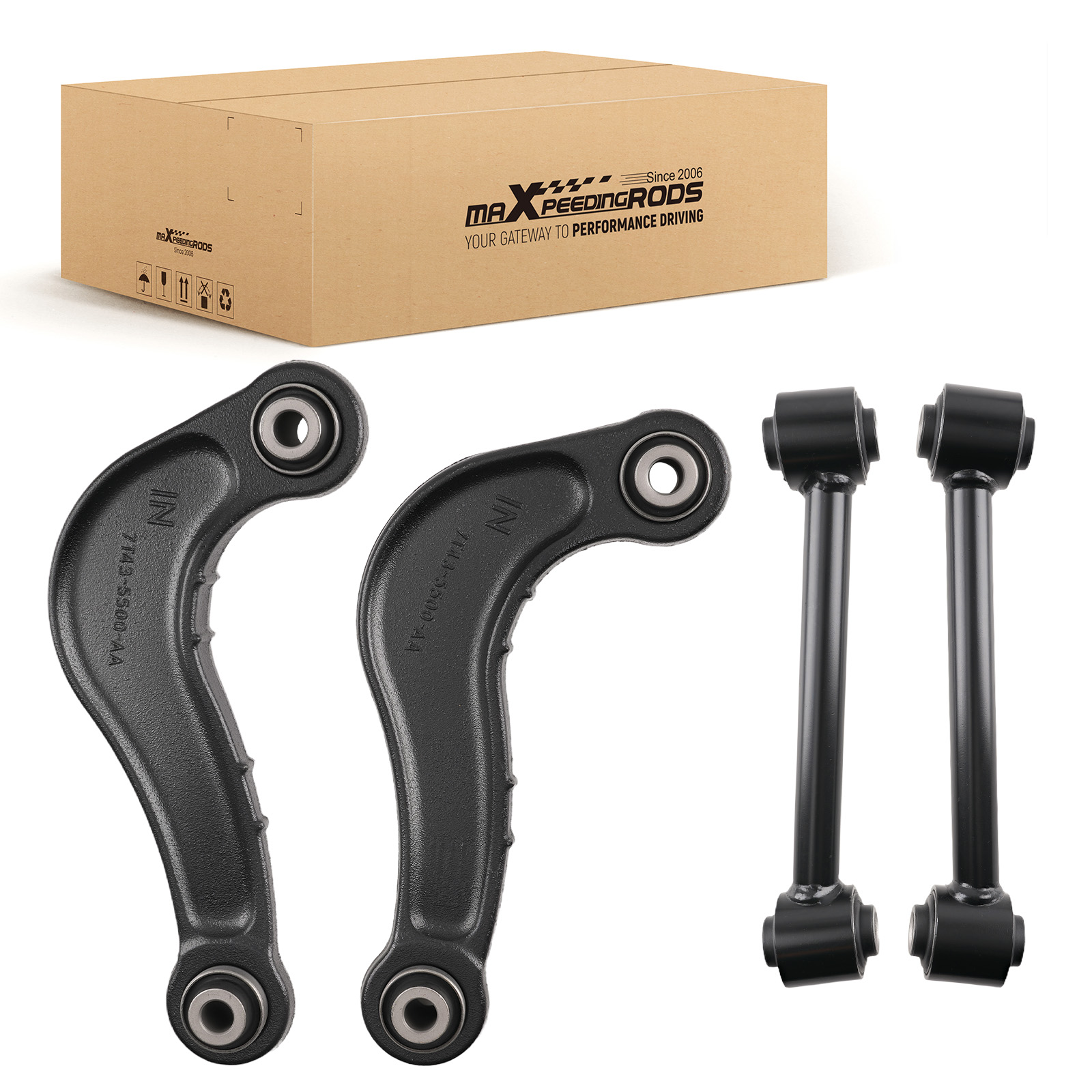 Forward Lower Rear Upper Control Arms Ball Joint for Ford Edge Lincoln MKZ 3.5L