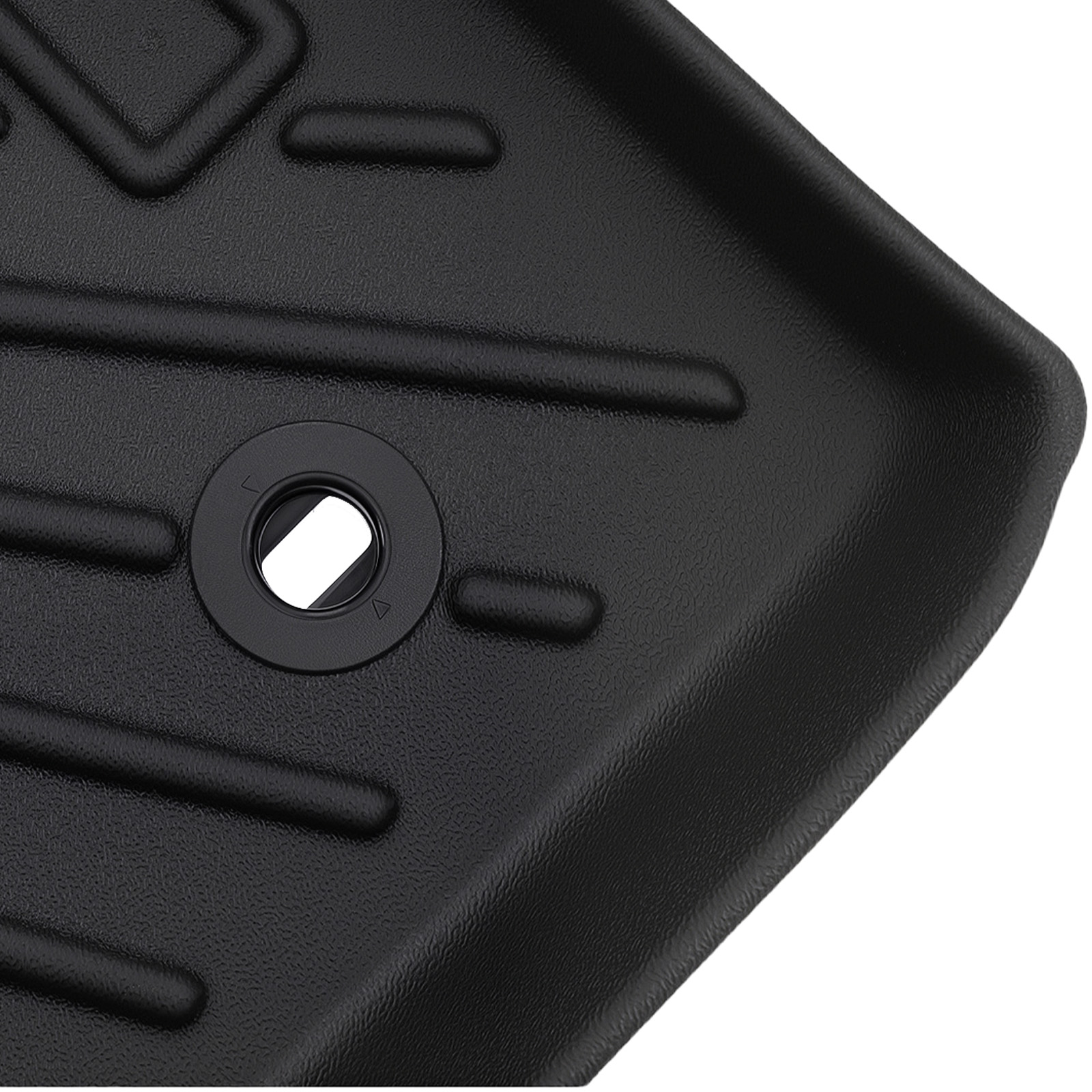 Floor Mats Liner for Subaru Solterra/Toyota bZ4X 2023-2025 Black TPE Car Mat