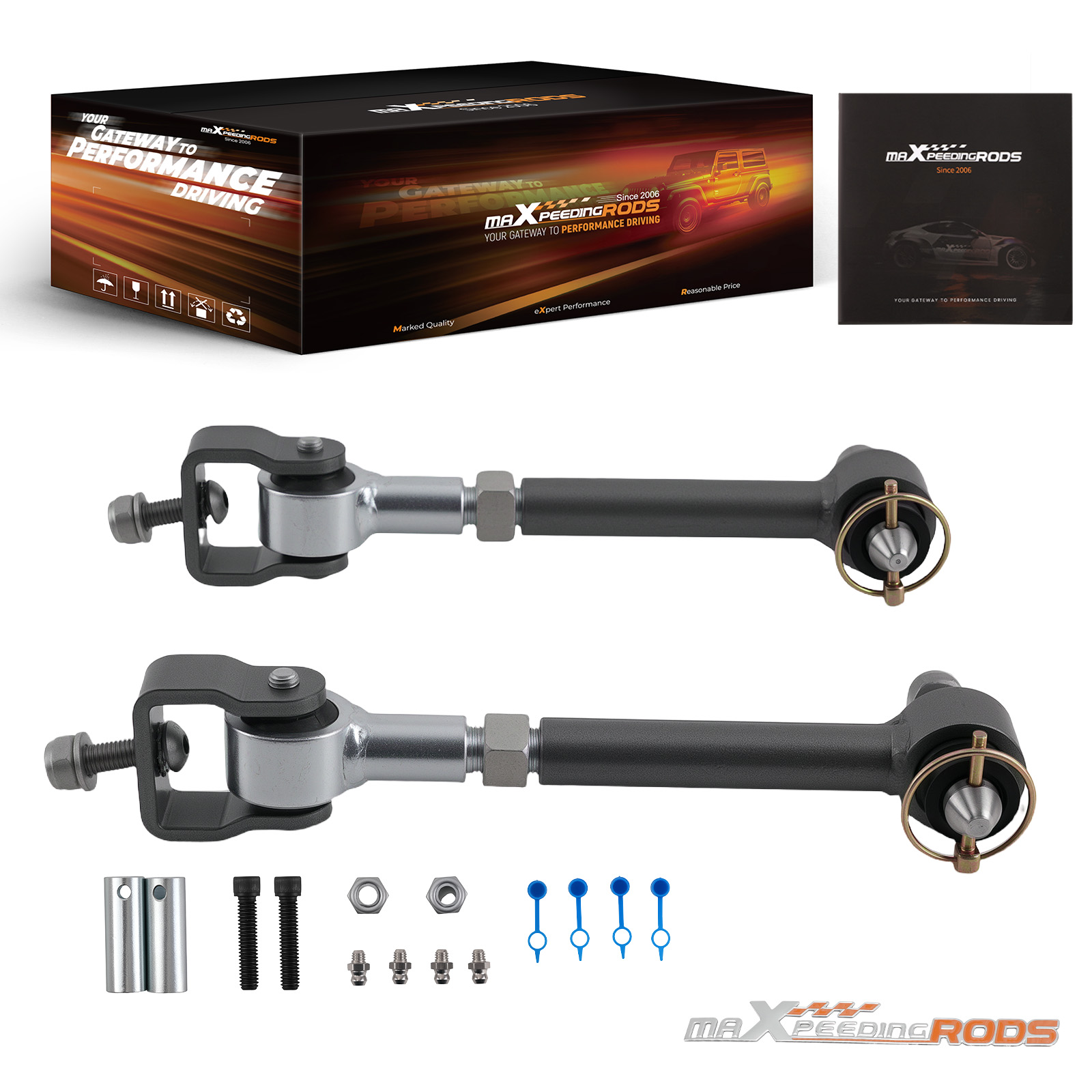 Sway Bar End Links For Jeep Wrangler TJ 1997 1999 2000 2001 2002 2003 2004 -2006