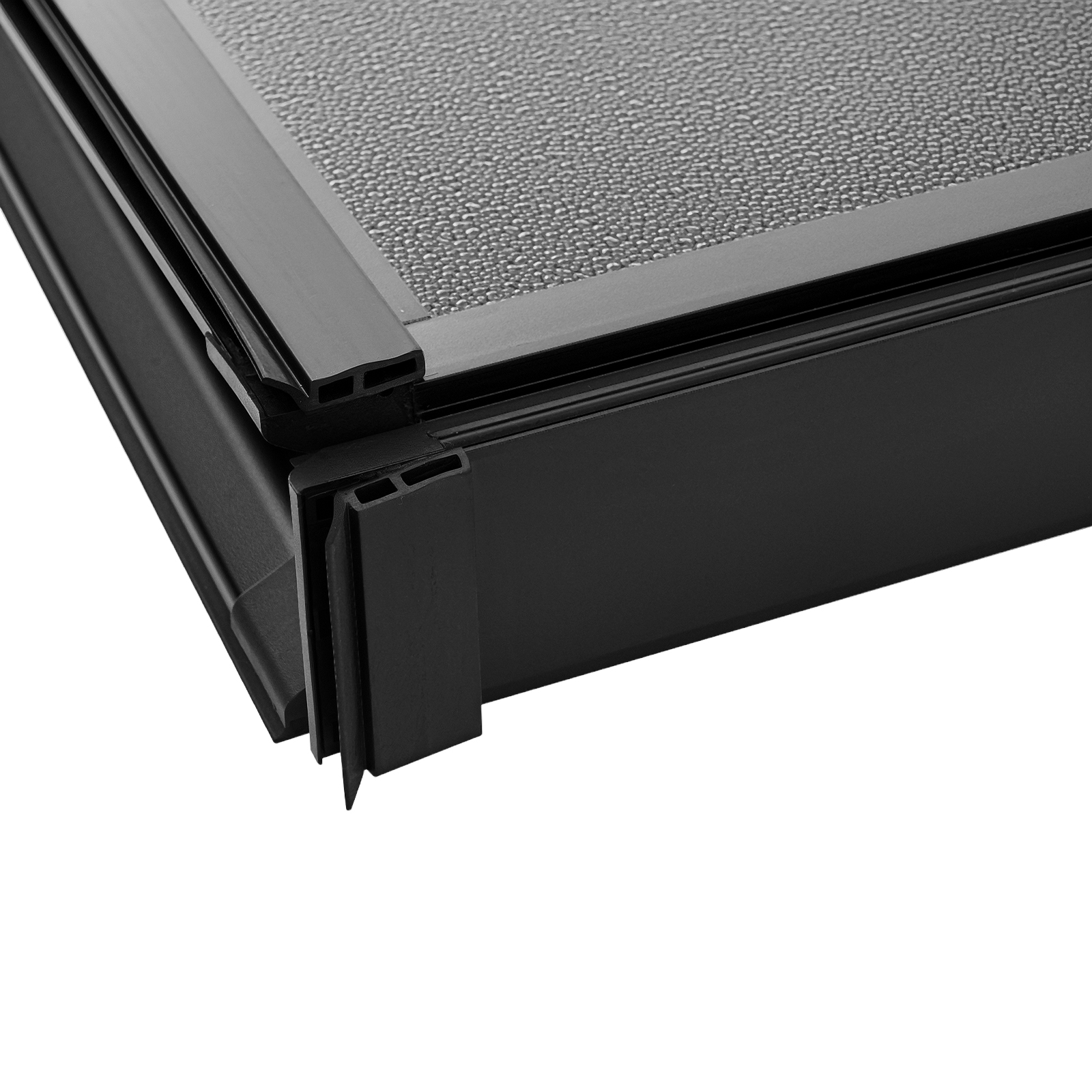 5FT Tri-Fold Tonneau Cover Hard for Honda Ridgeline 2017-26 FRP+PP honeycomb