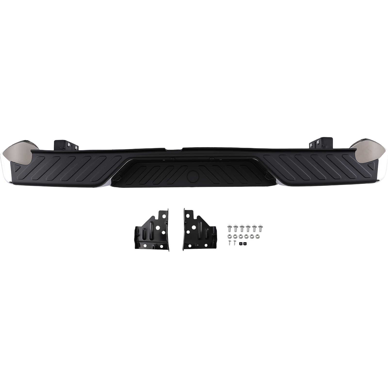 Rear Bumper Steel 850109BF0B Chrome NI1103127 For Nissan Frontier 2005-21