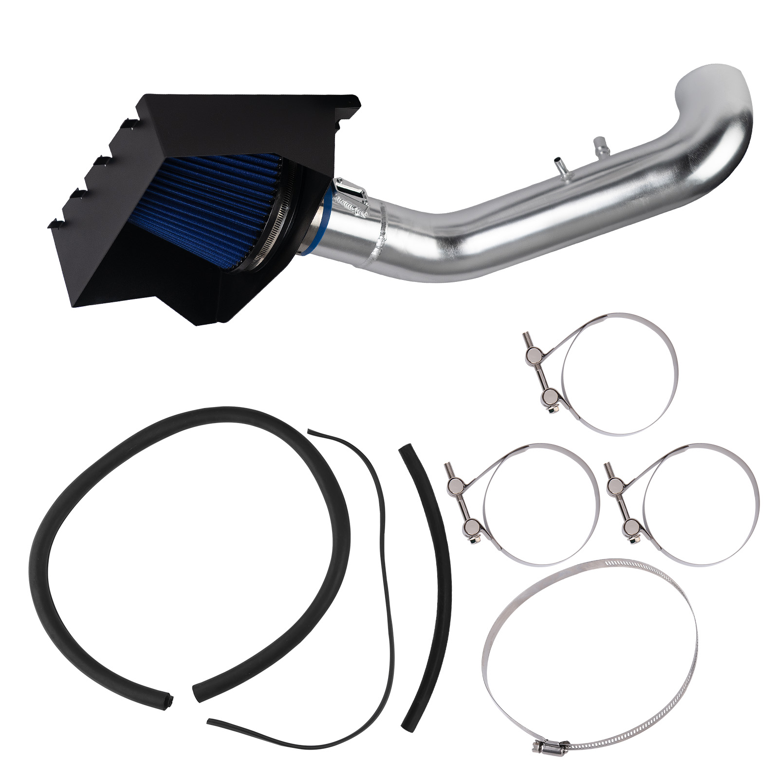 Cold Air Intake Filter Induction Kit For Ford F150 5.0L V8 Engine HI-FD-03RD