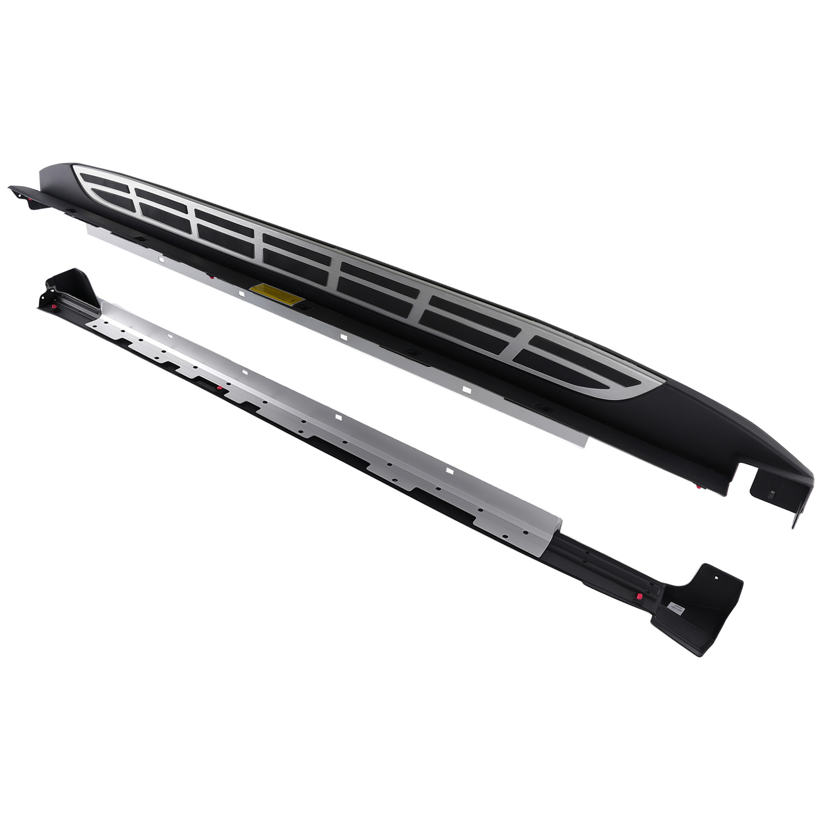 Black Running Board Side Steps for Kia Telluride 19-24 Heavy Duty Aluminum