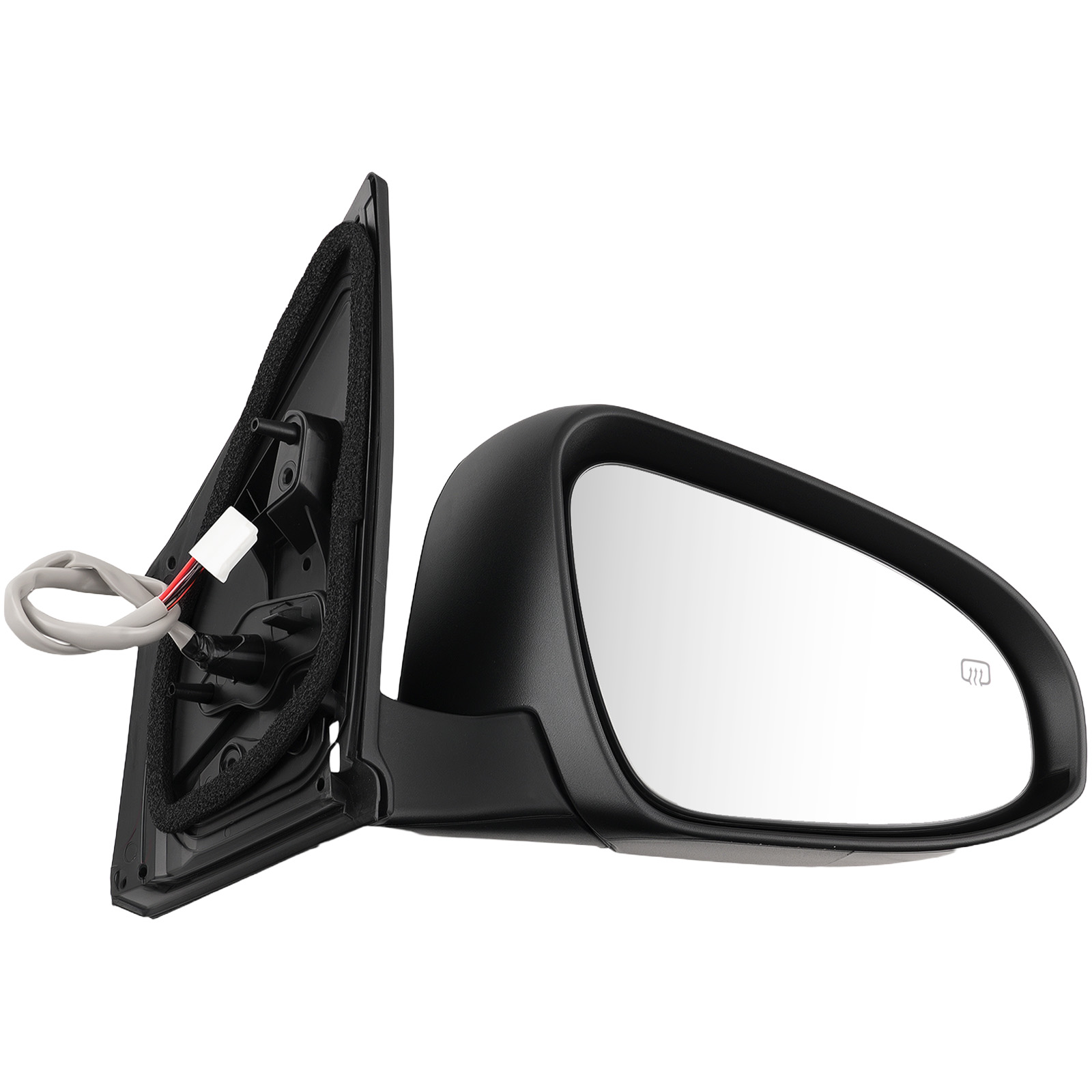 Side Mirror for Toyota Corolla XSE Hatchback 2019 Power Heated Black