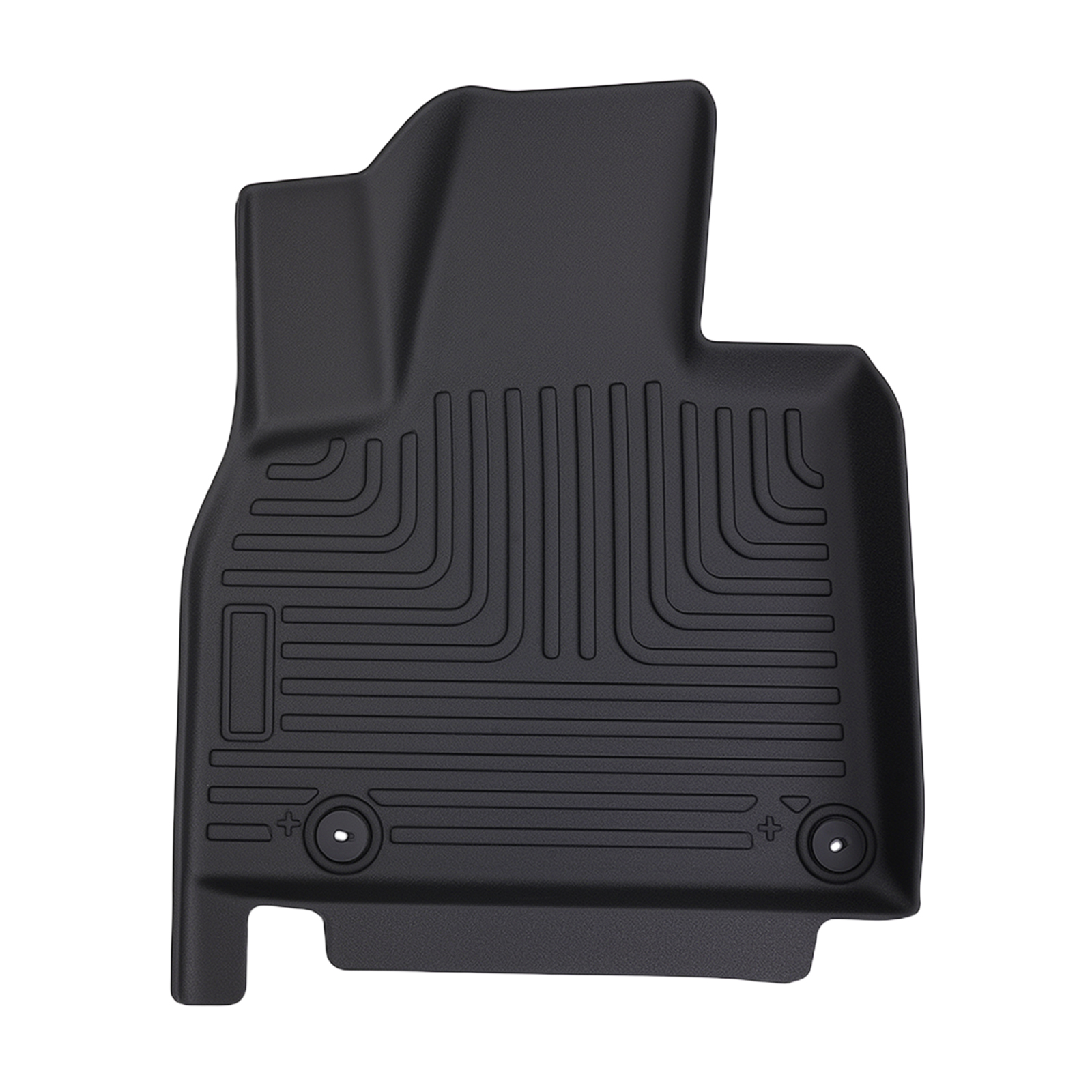 Easy Clean Floor Mats for Kia Telluride 2020-2025 TPE Black All Weather