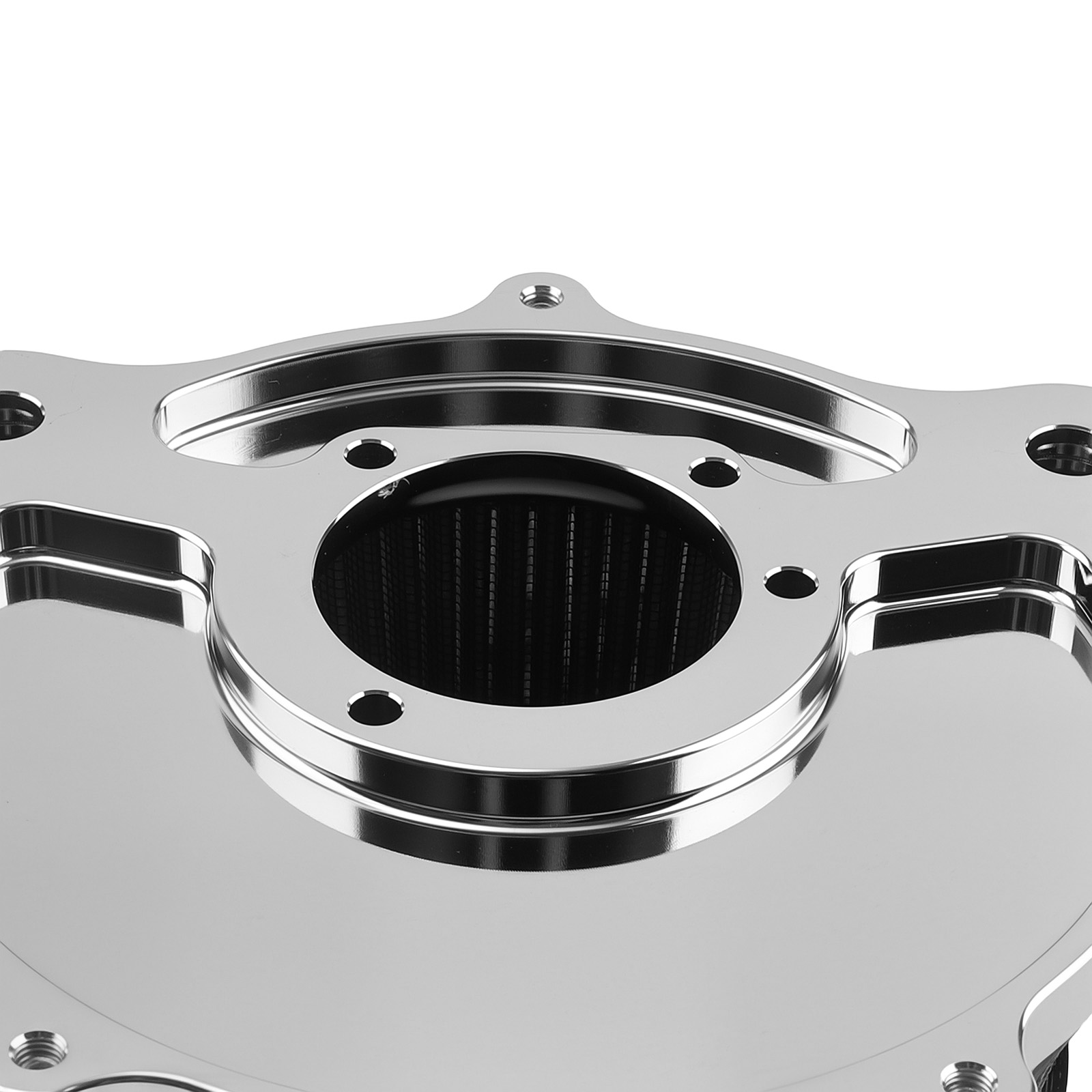 Billet Aluminum Air Cleaner for Harley Dyna Softail 2000-2017 Black