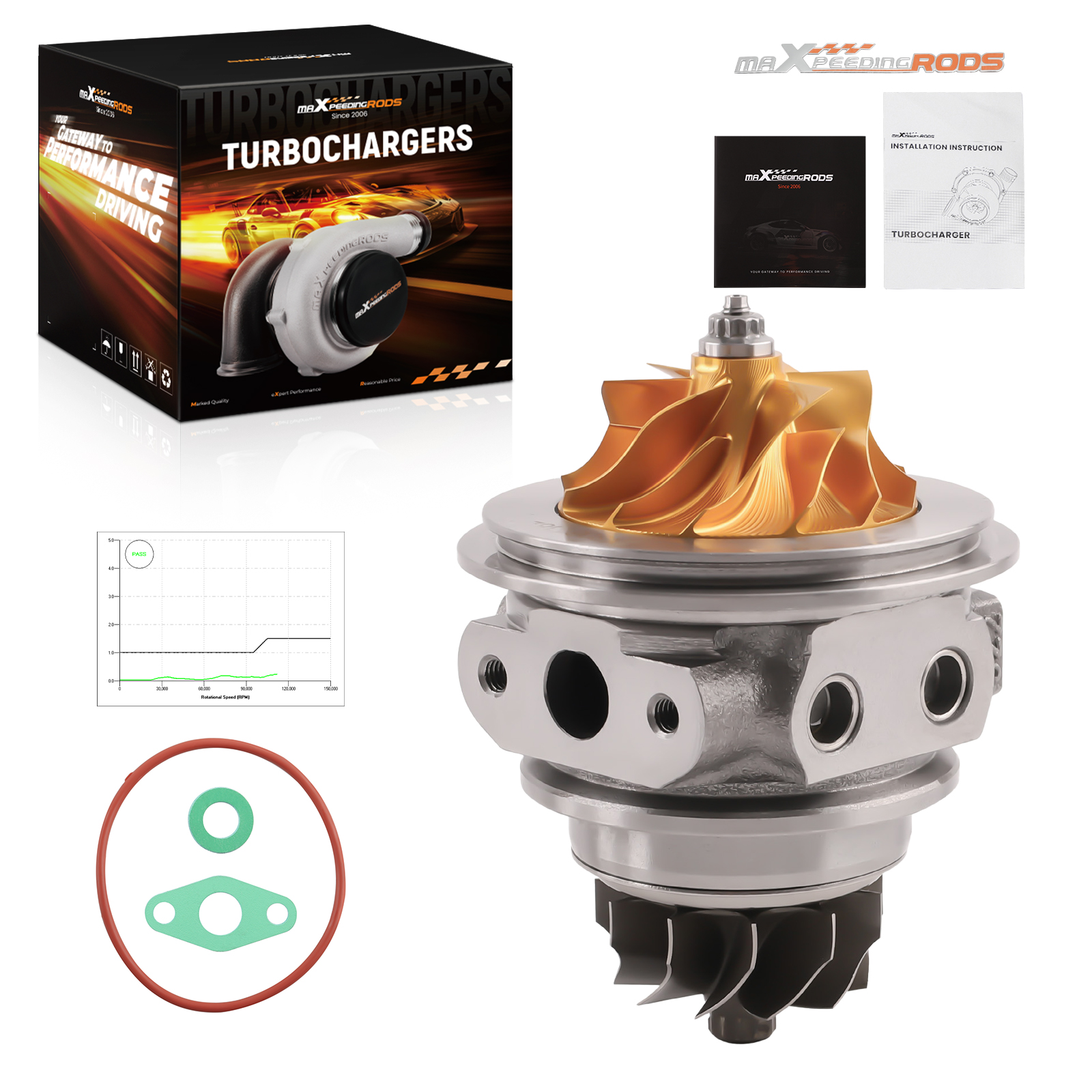 Billet Turbo CHRA Cartridge for BMW N20 2.0L 320i 328i 520i 528i X1 X3 xDrive Z4