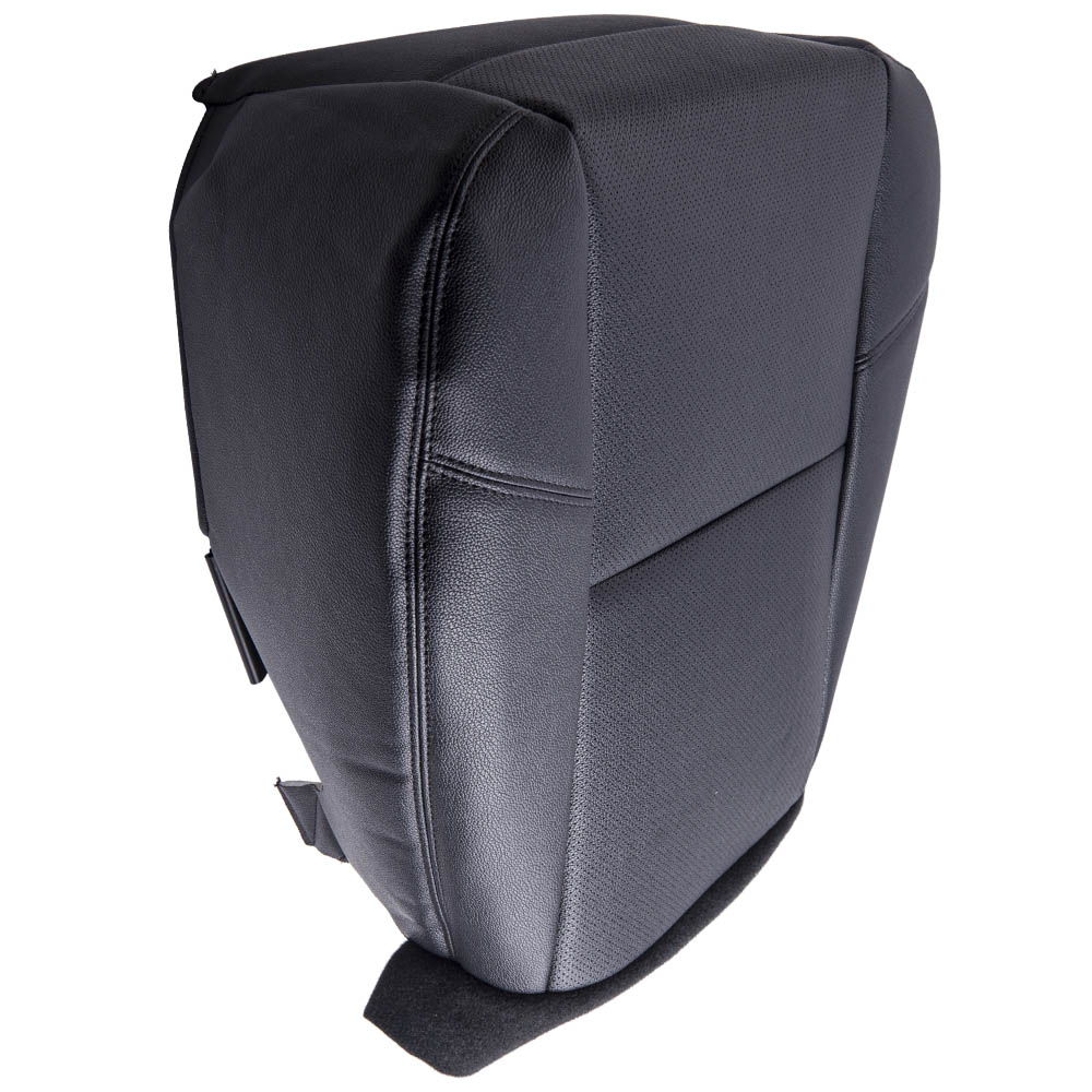 Driver Side Bottom Leather Seat Cover for Escalade ESV EXT AWD 2WD 2007-10 Black