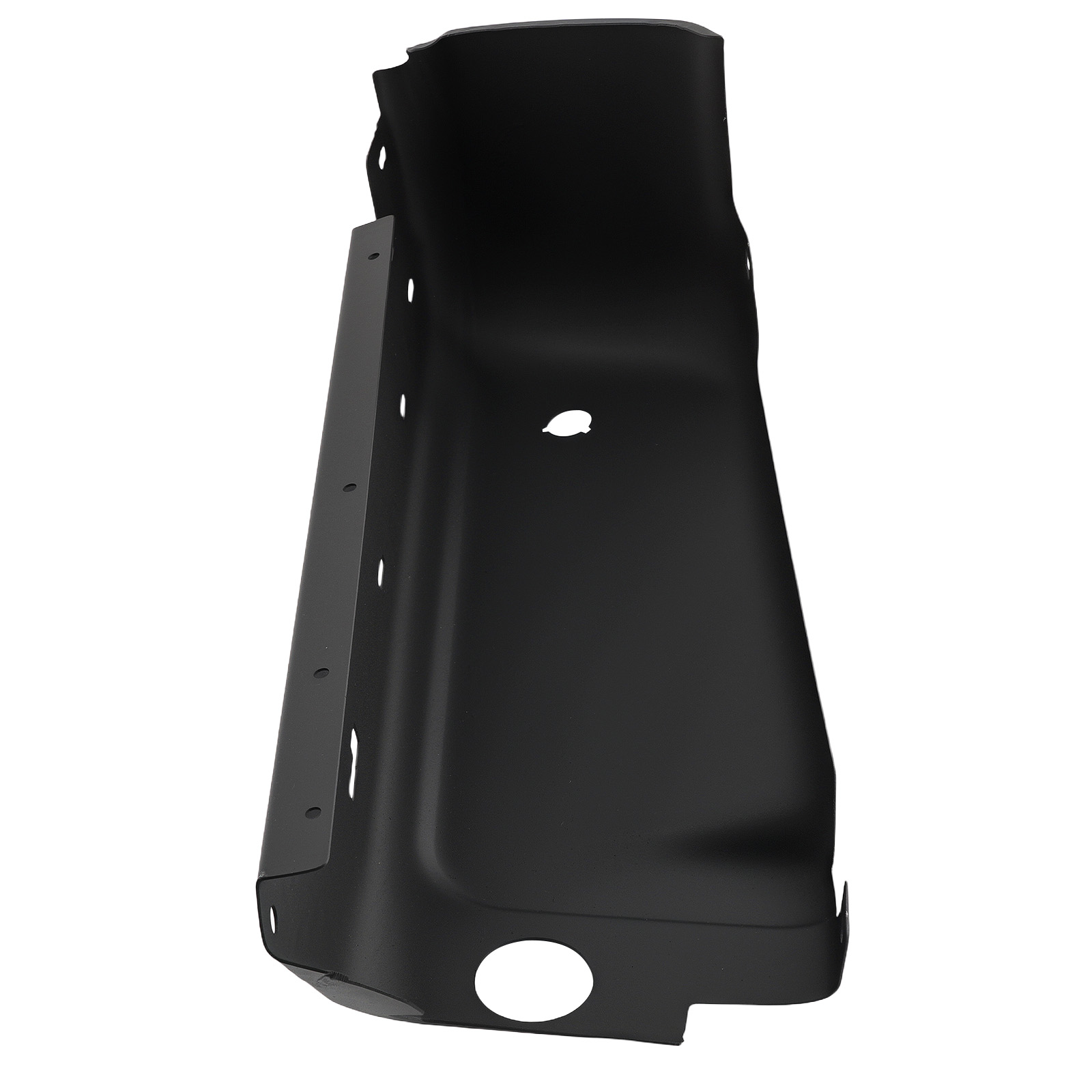 Black Bumper End Left Side for Ford F-250 F-350 Super Duty FX4 2008-09 w/Sensor