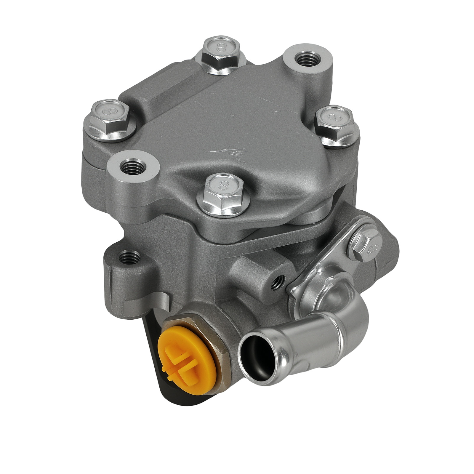 New Power Steering Pump for Porsche Cayenne V8 4.5L 2003-2006 215499 front