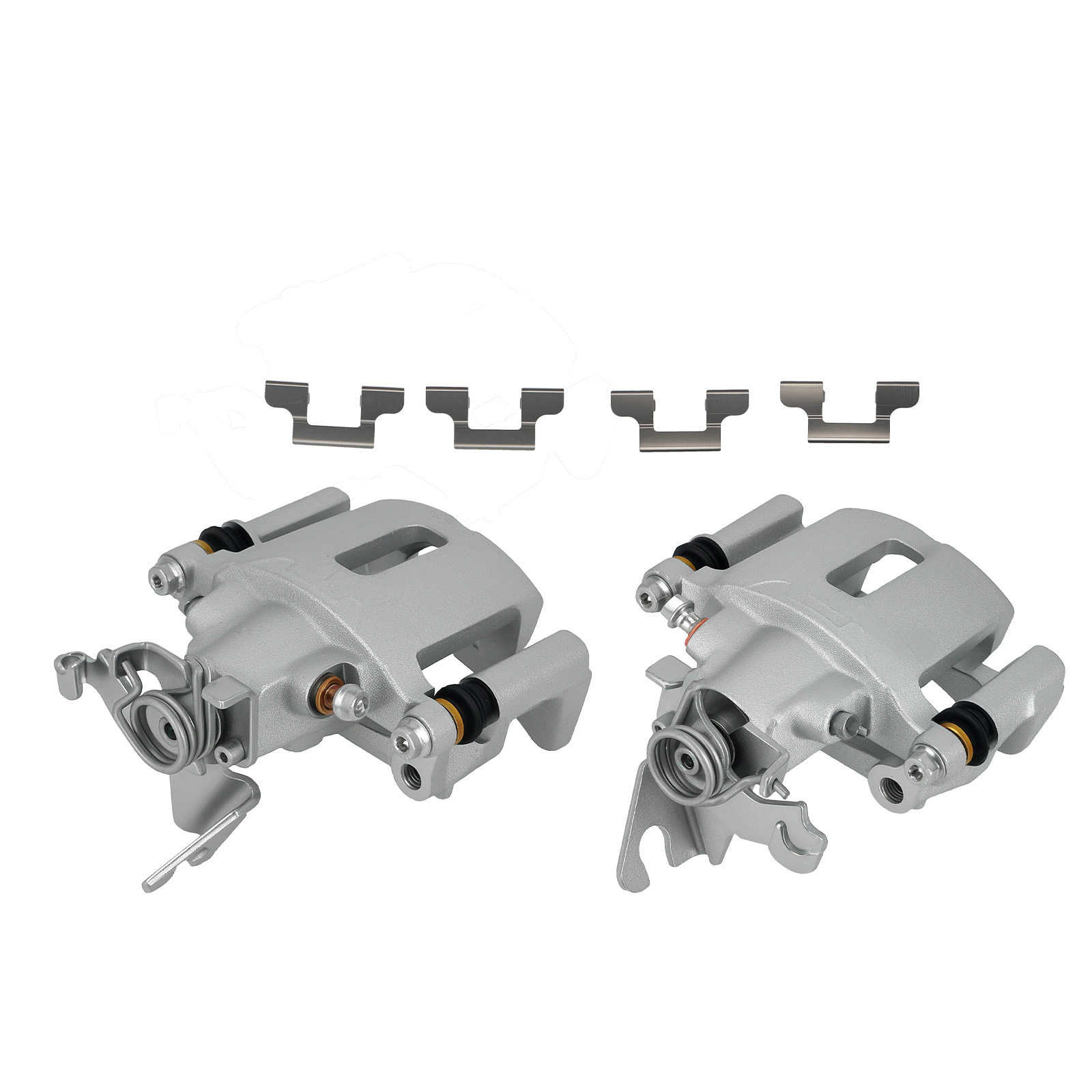 Rear Left Right Brake Calipers for Ford Mustang Base GT 2005-2014 w/ Bracket