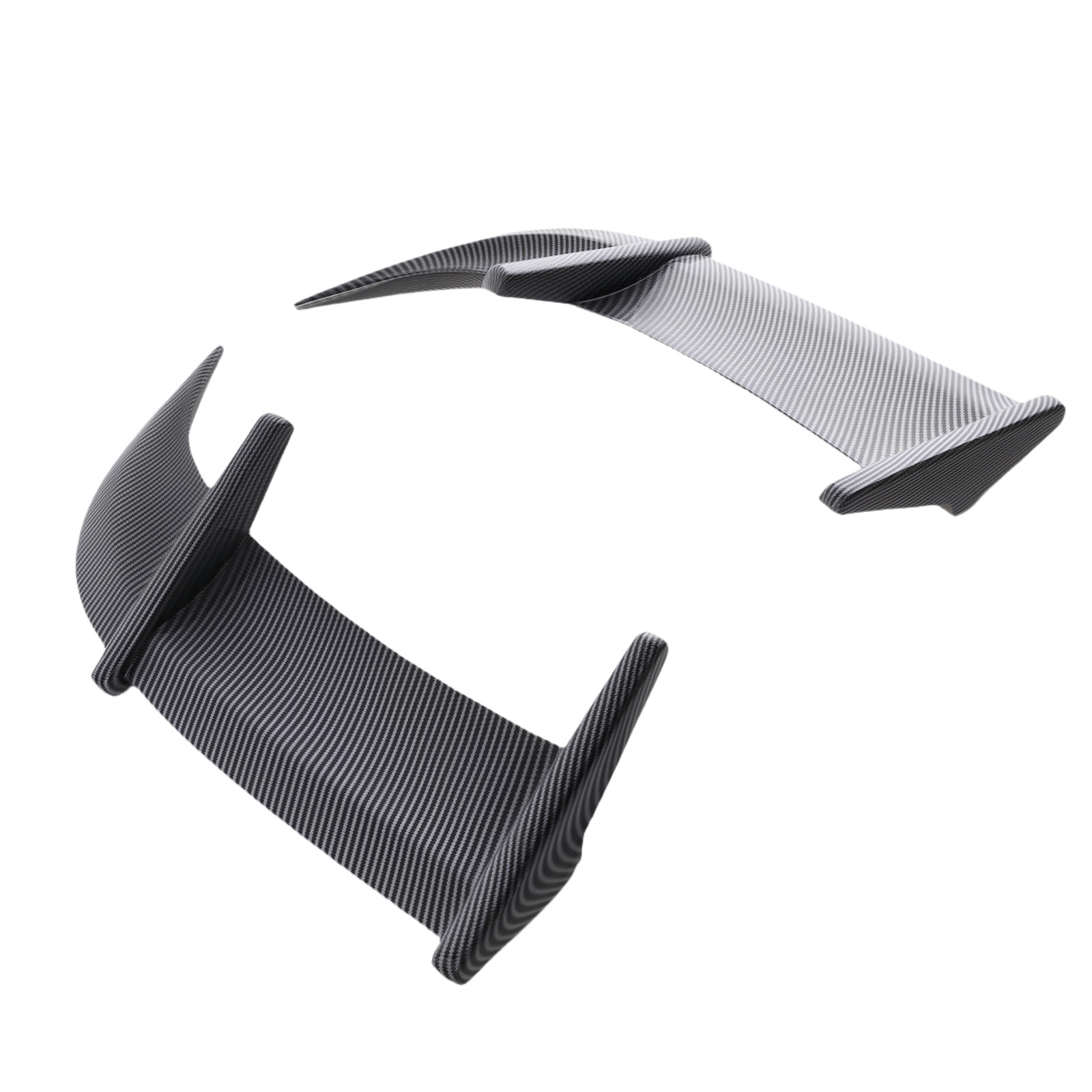 2pcs Rear Roof Trunk Lip Wing Spoiler for Volkswagen Golf MK6 GTI R20 2010-2013