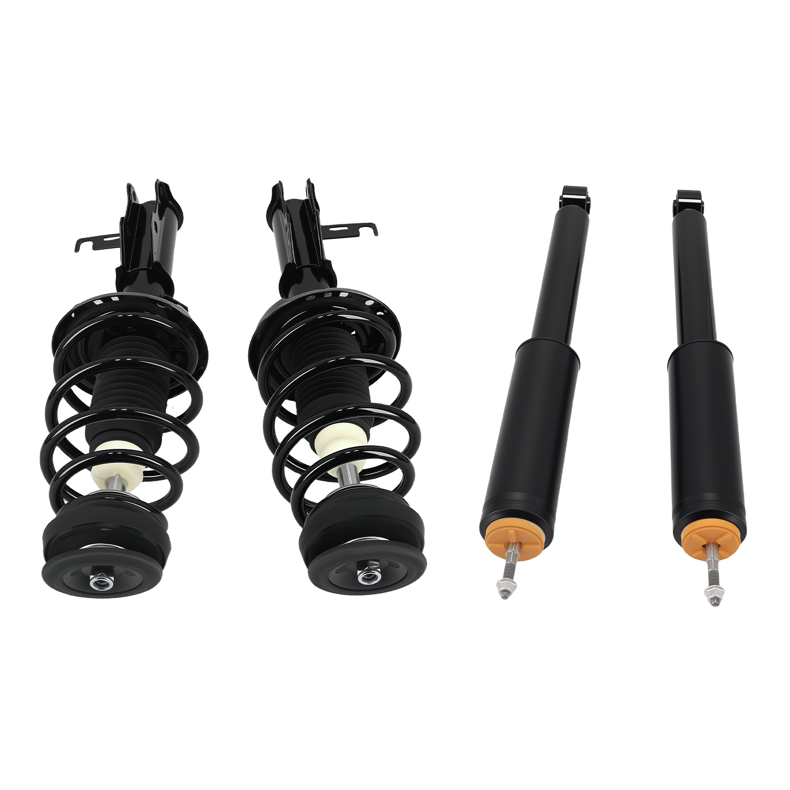 Front Rear Complete Shocks Struts w/ Spring Set 4 For Chevrolet Malibu 2013-2015